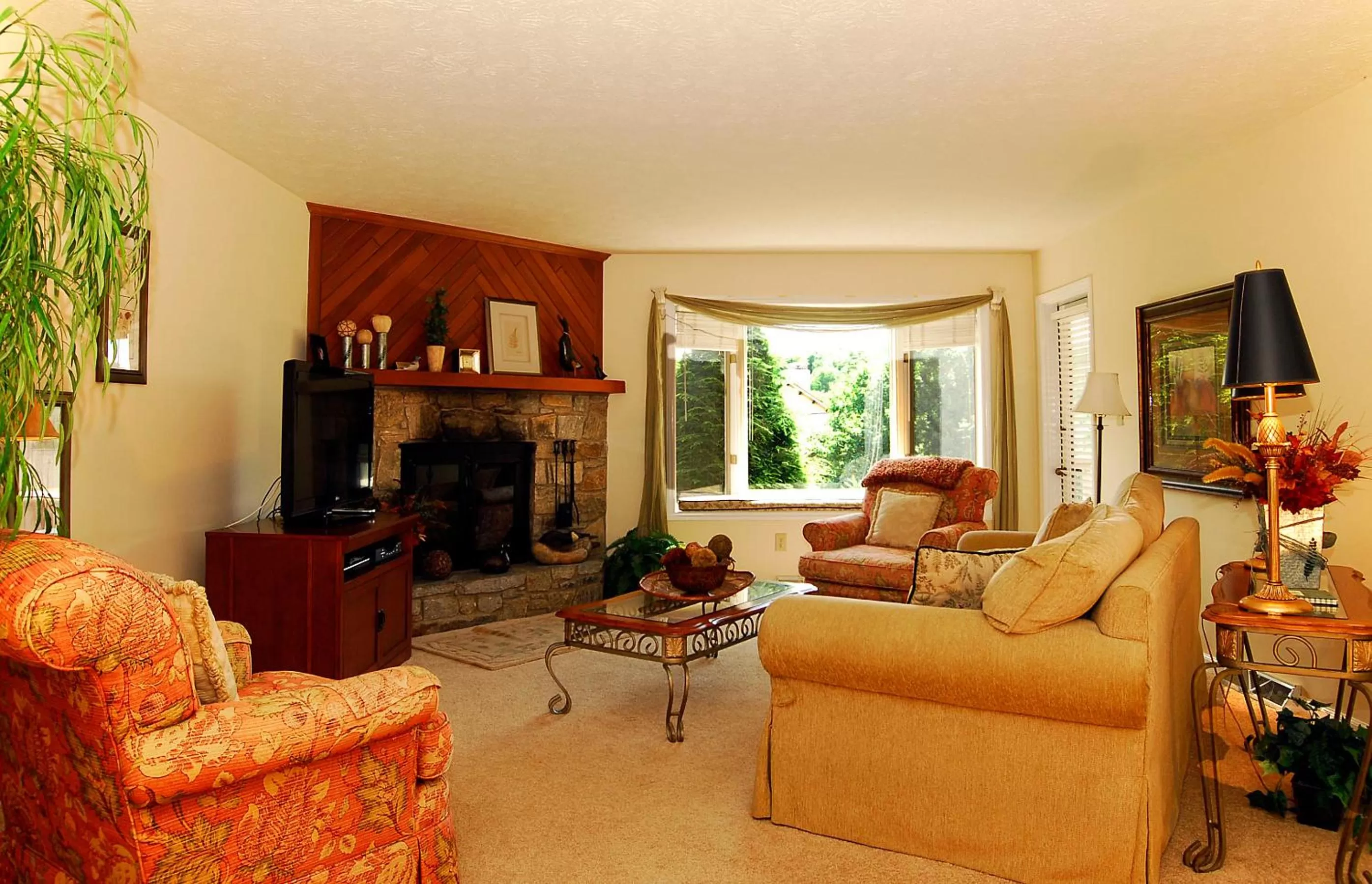 Living room, Seating Area in Chetola Resort Condominiums