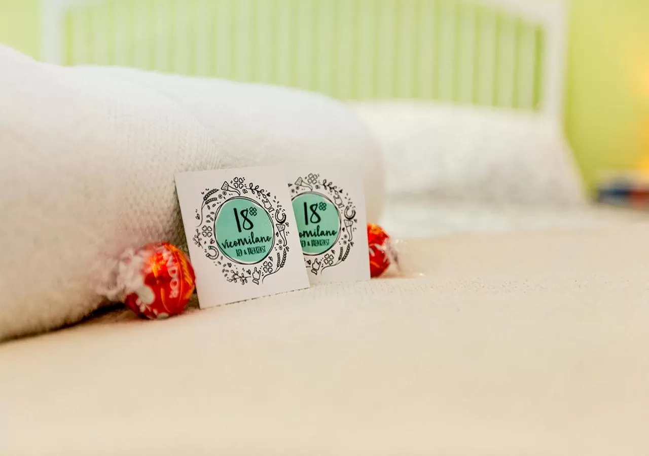 Property logo or sign in B&B Vico Milano 18