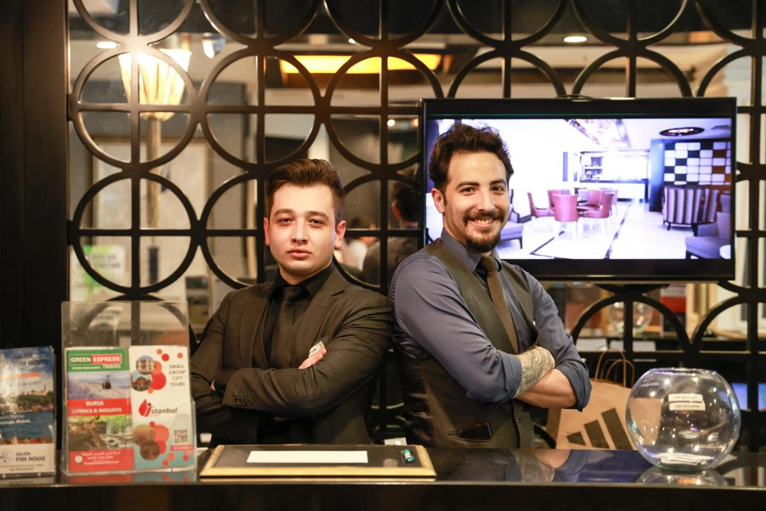 Lobby or reception in Mia Berre Hotels