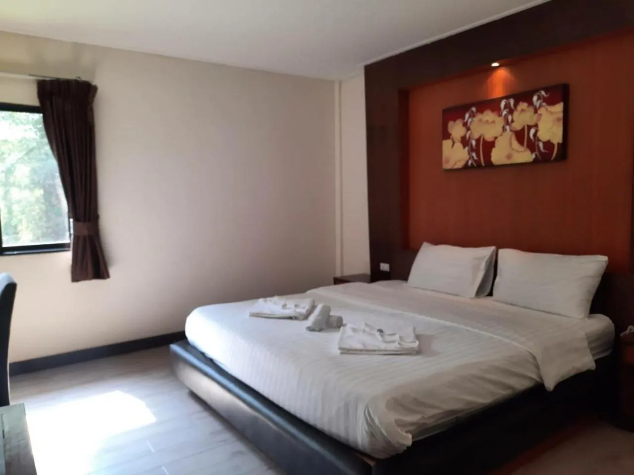 Bed in Chawalun Resort