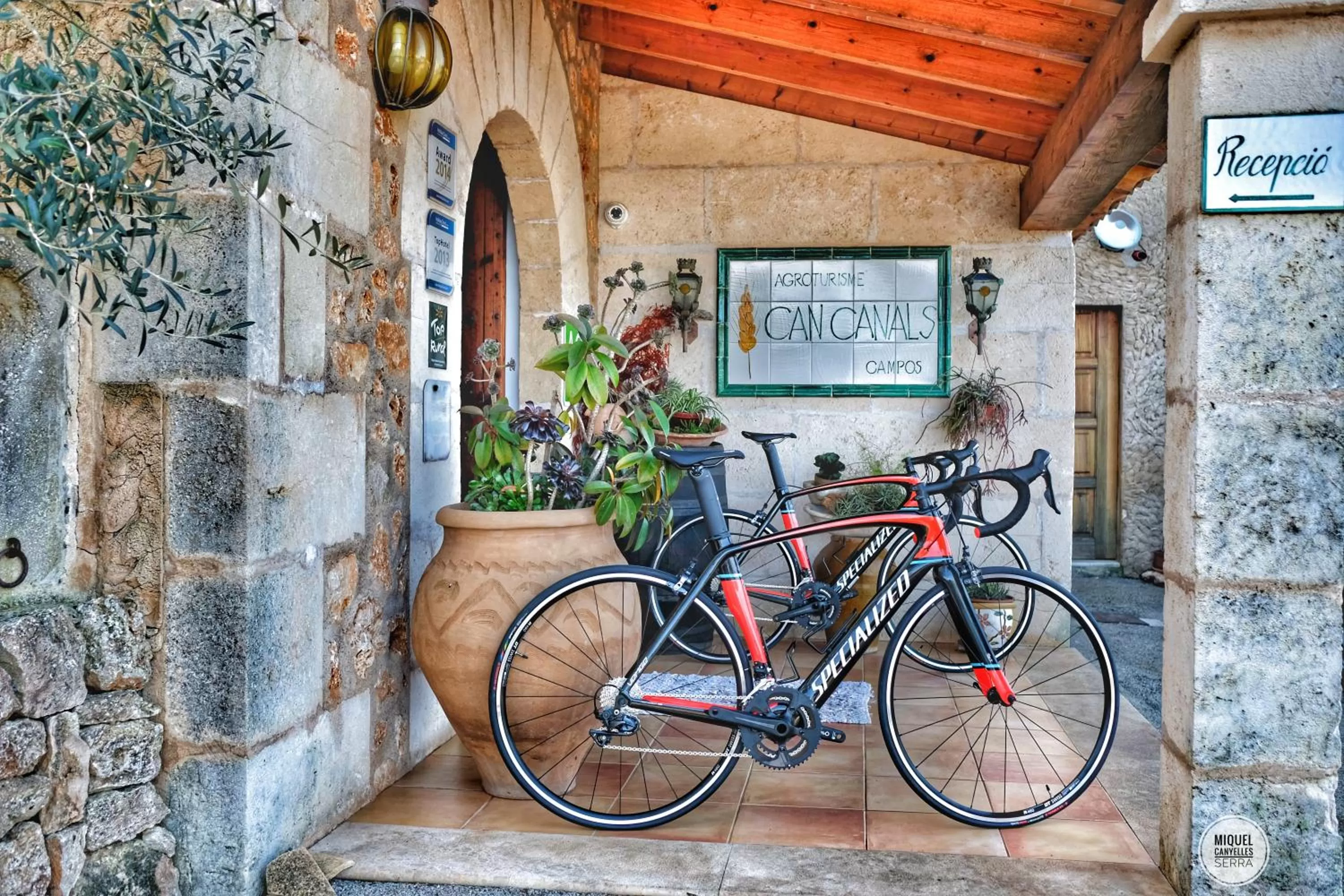 Property building in Finca Hotel Can Canals & Spa