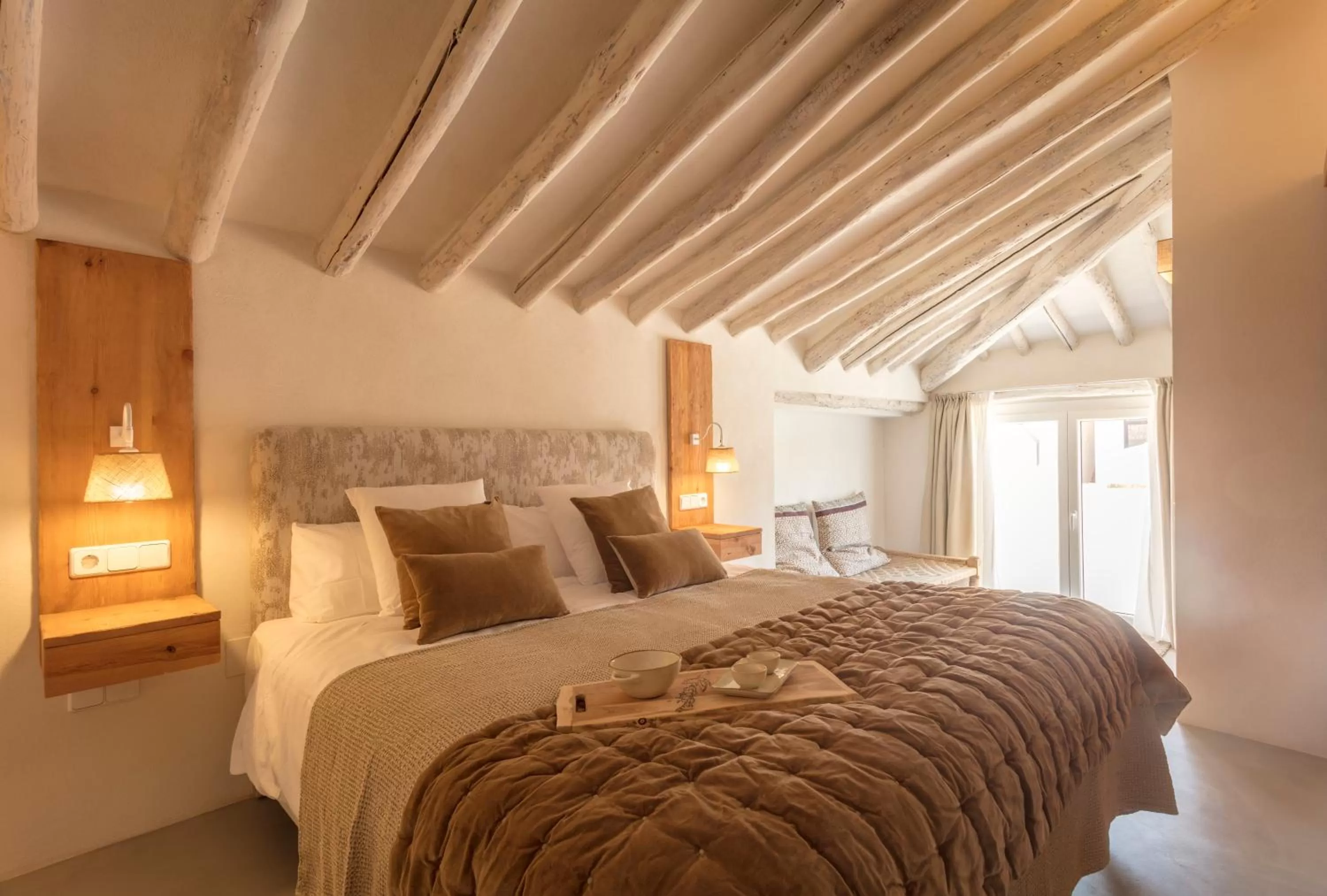 Bedroom, Bed in Hacienda Fresneda María by Real Spain Hotels Adults Recommended