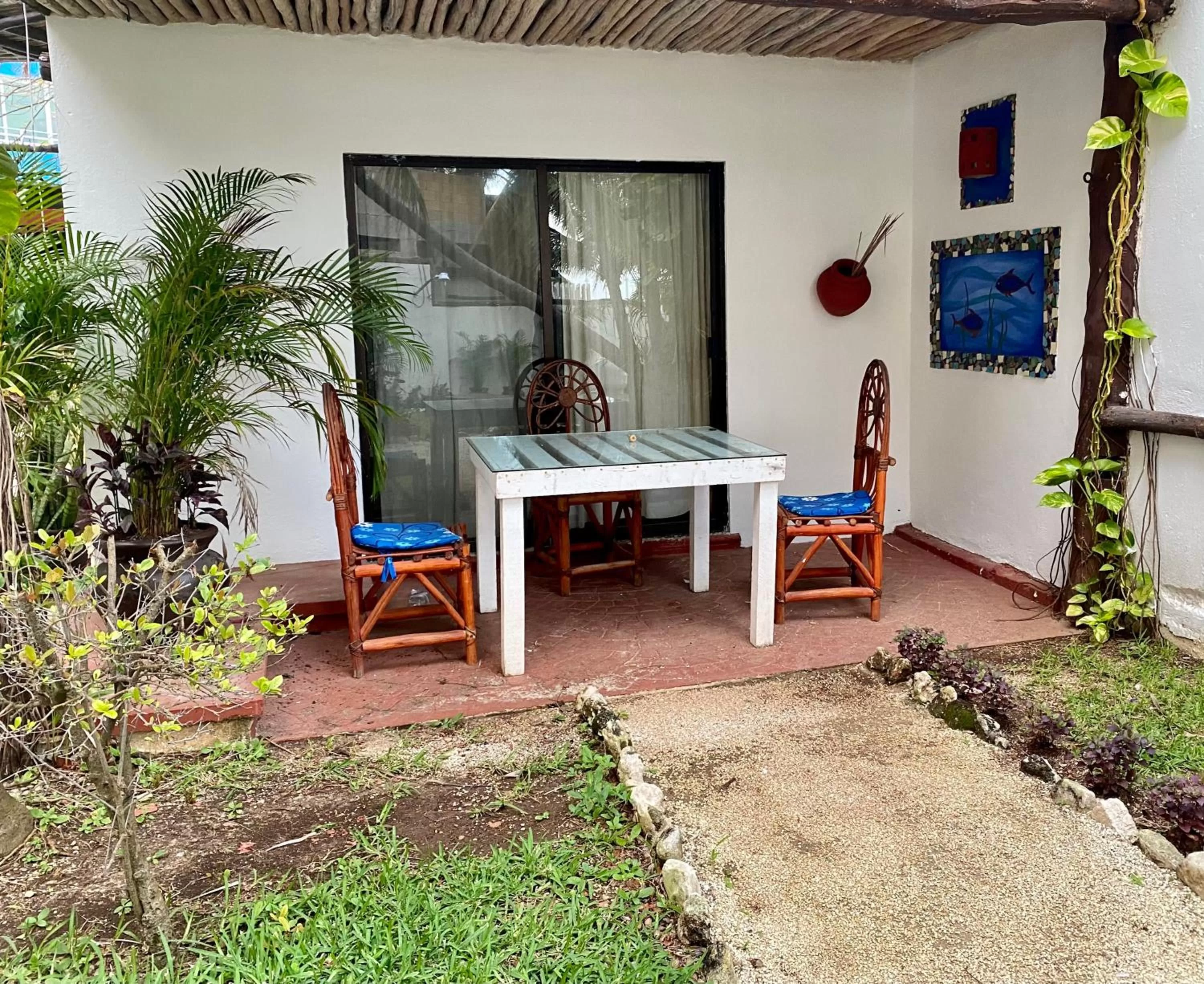 Patio in Casa CARIBE Cancun