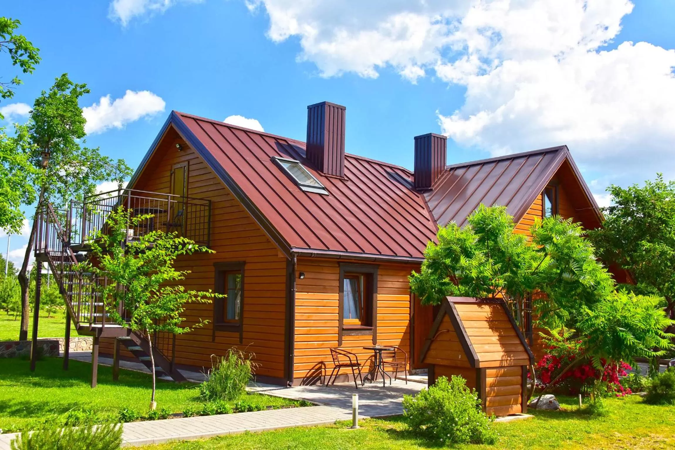 Property building in "Trakaitis" nameliai