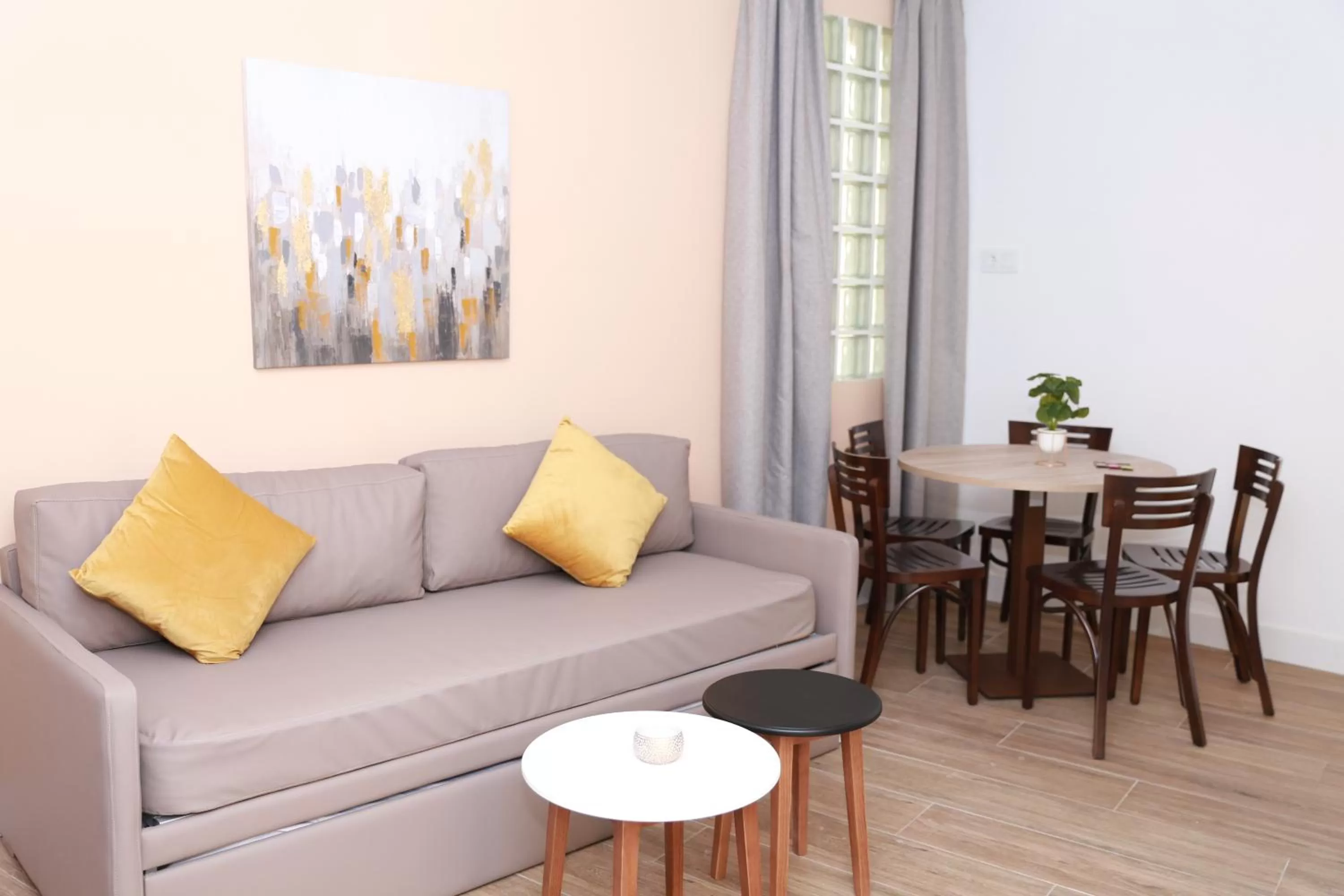 Dining area in New Point Opera