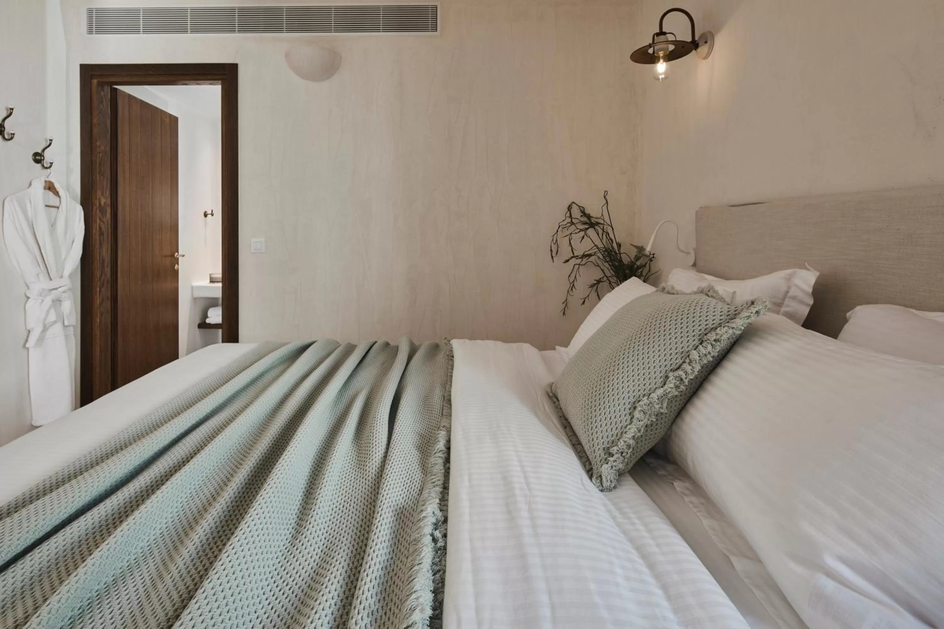 Bed in Winery Hotel 1870