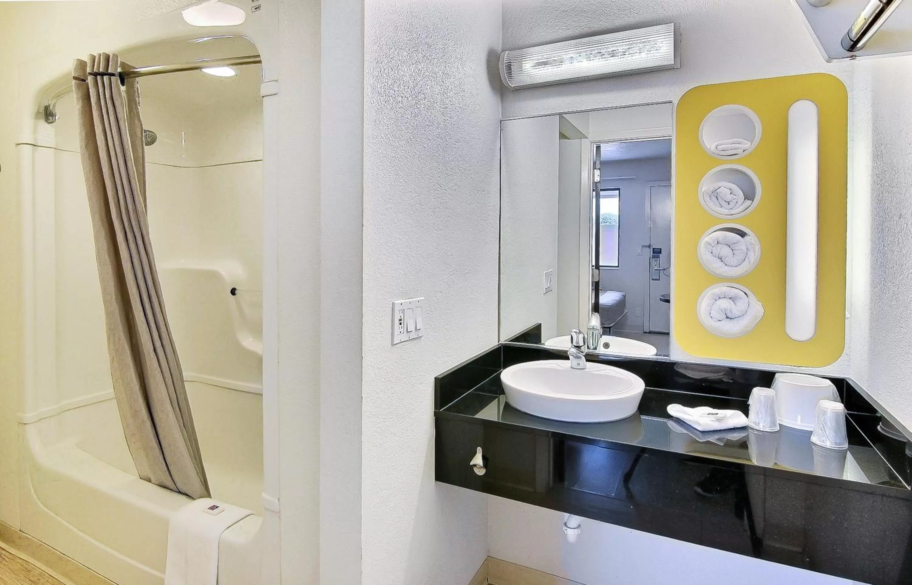 Bathroom in Motel 6-Goleta, CA - Santa Barbara