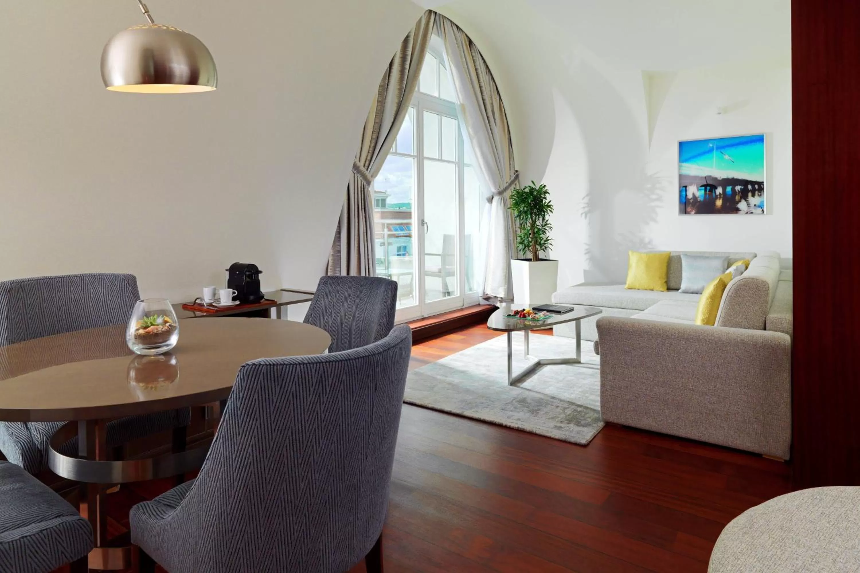 Living room in Sheraton Sopot Hotel