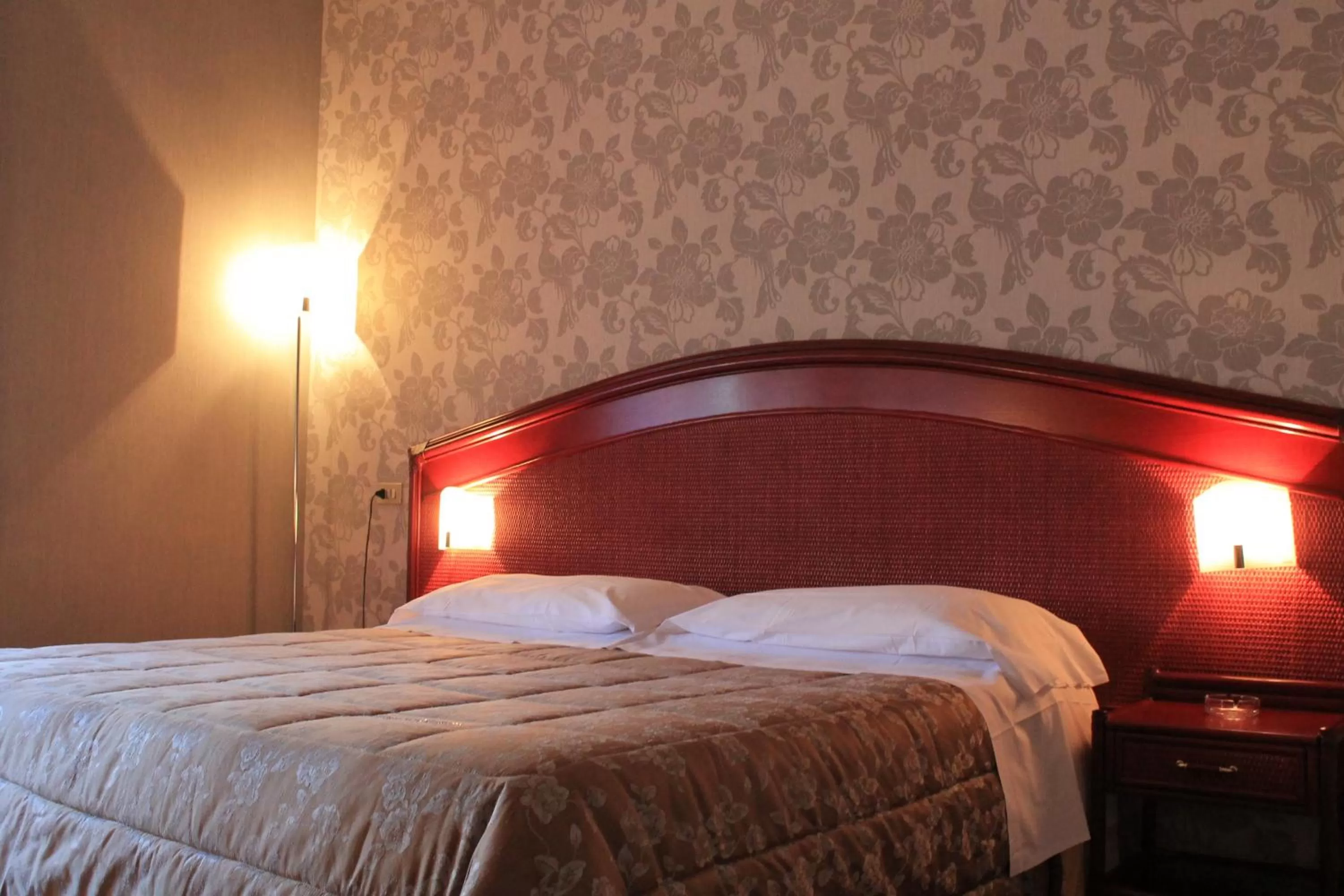 Bed in Hotel Kristina