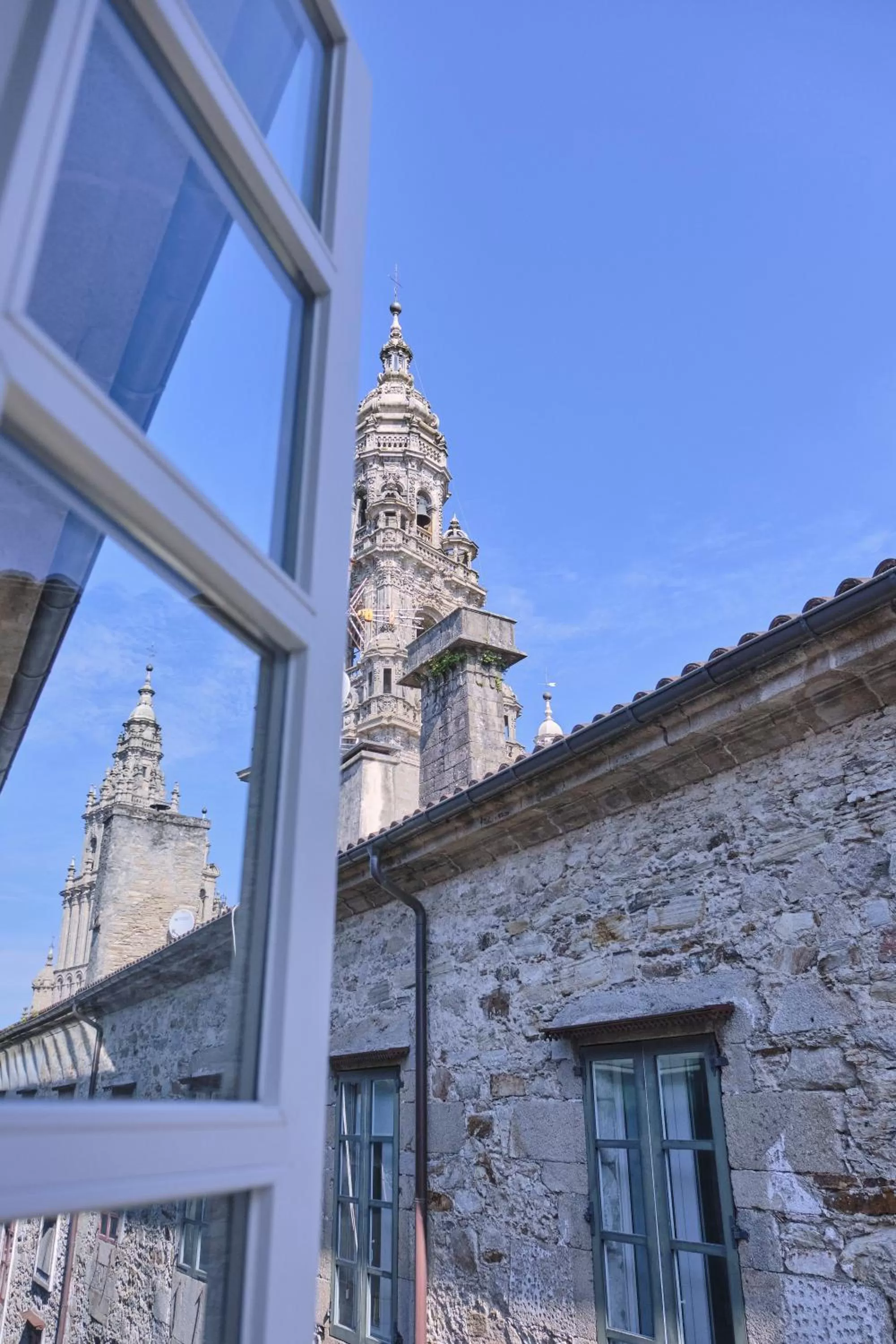 City view in Hotel Praza Quintana