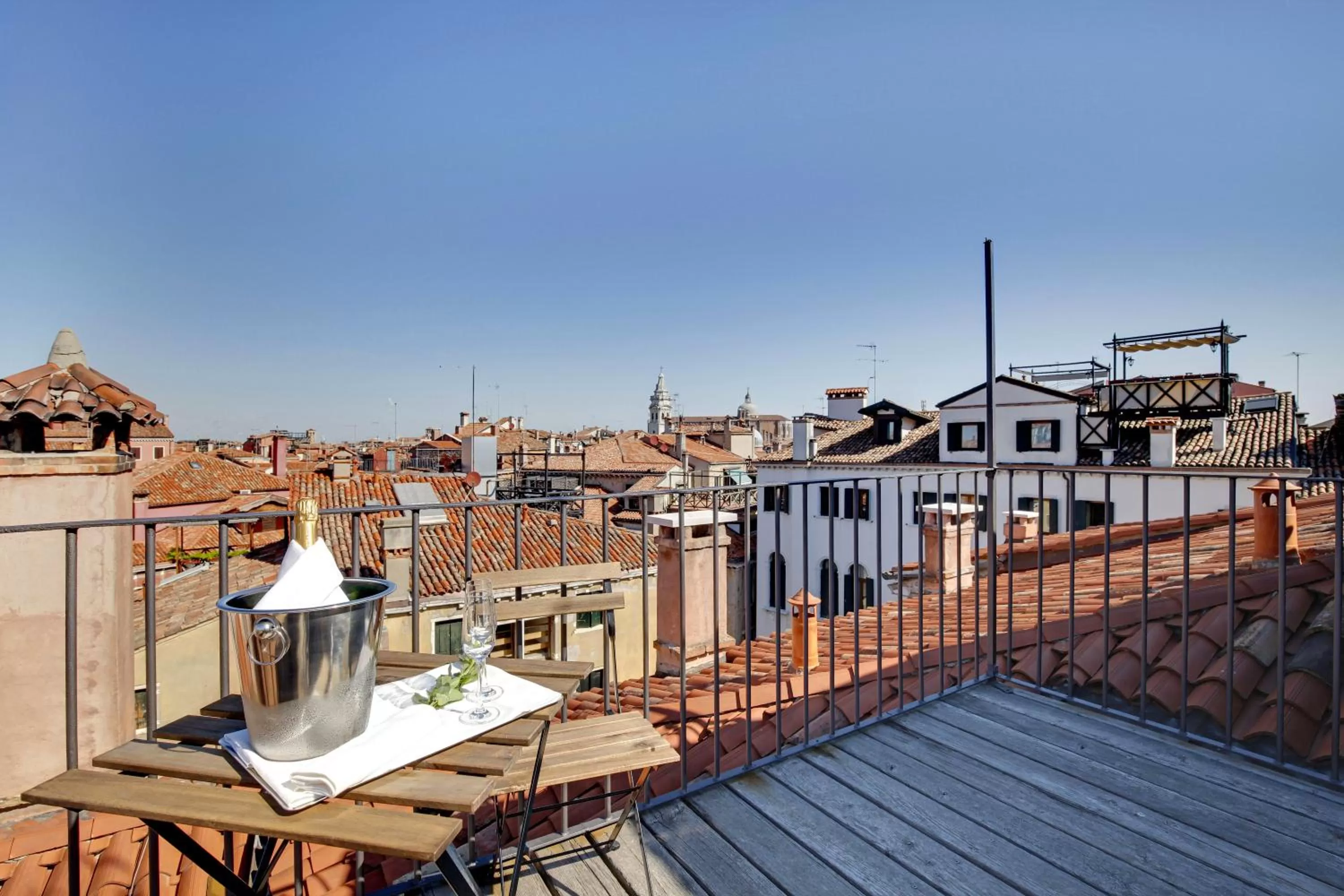 Balcony/Terrace in Hotel Donà Palace