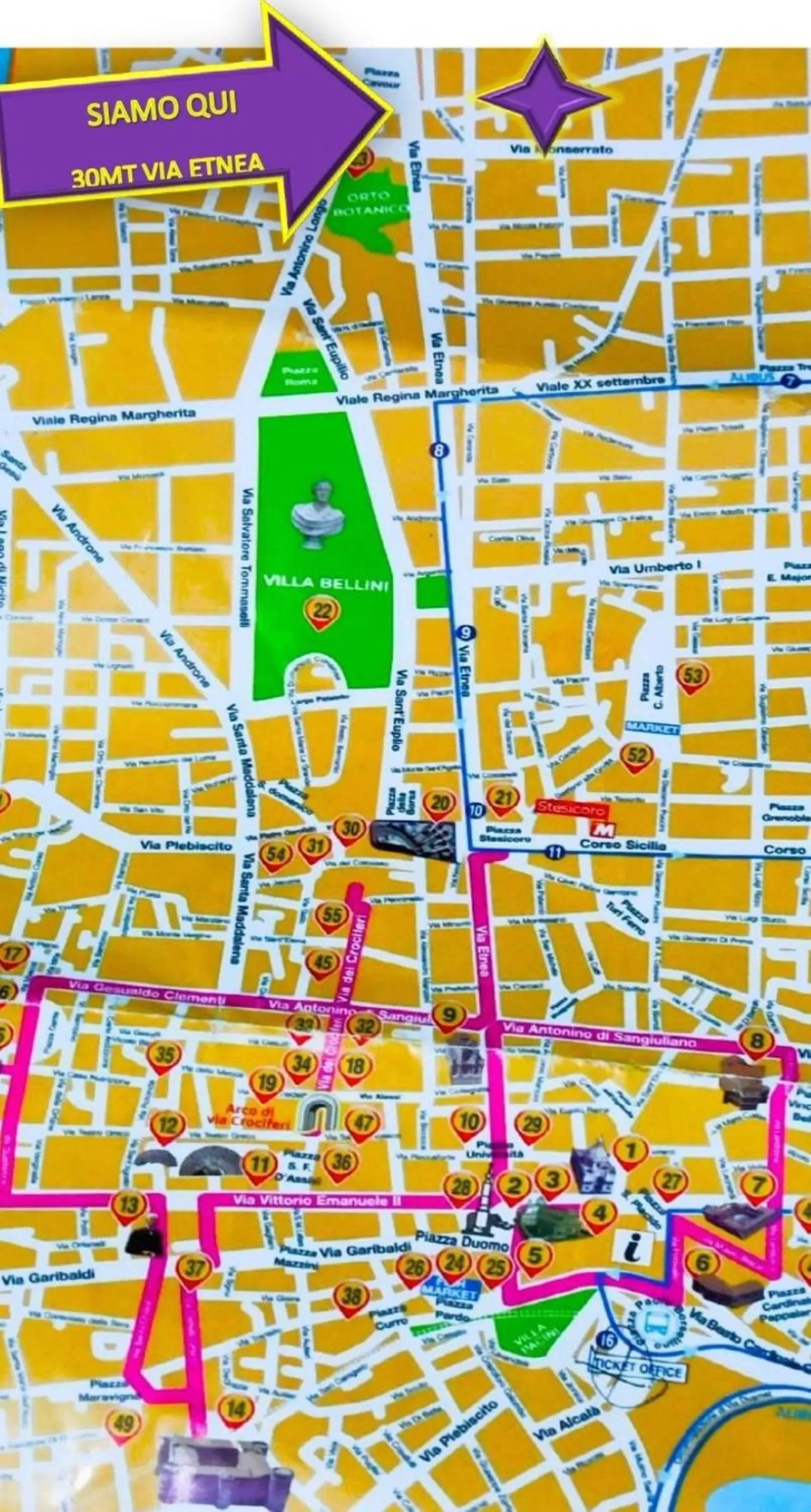 Nearby landmark, Bird's-eye View in B&B ONE