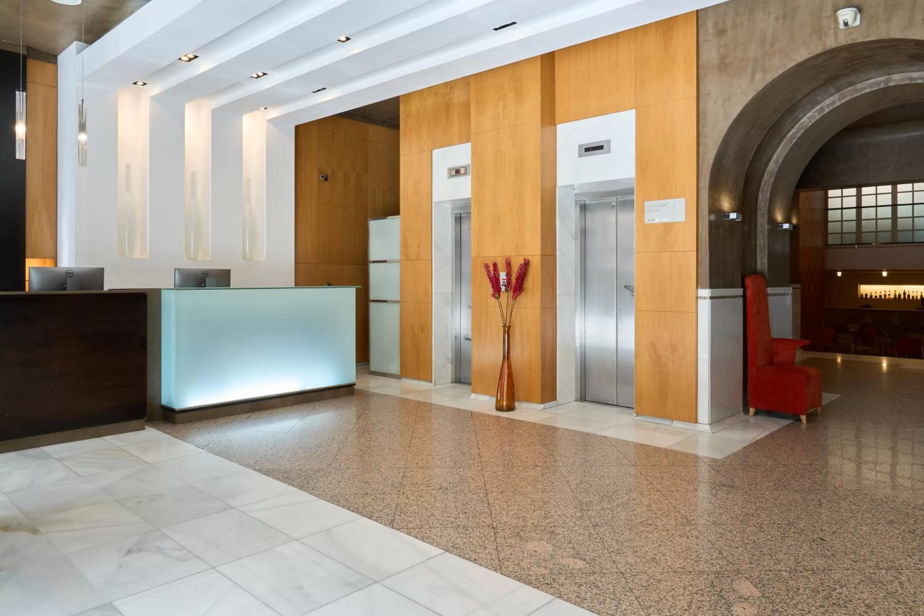 Lobby or reception in Hotel Macià Cóndor