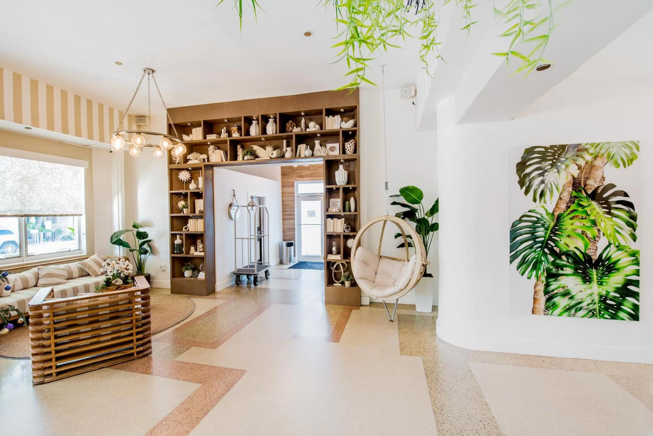 Lobby or reception in President Hotel