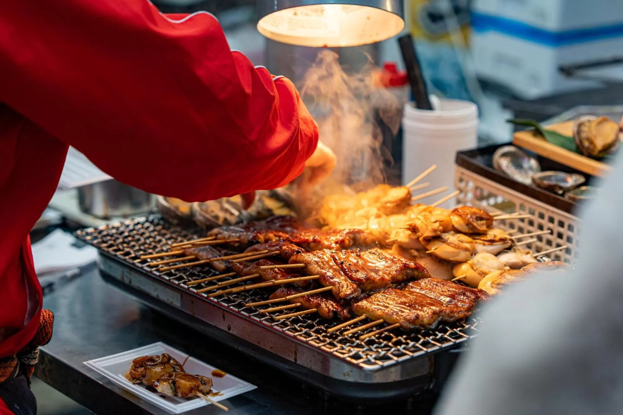 Nearby landmark in the b namba-kuromon