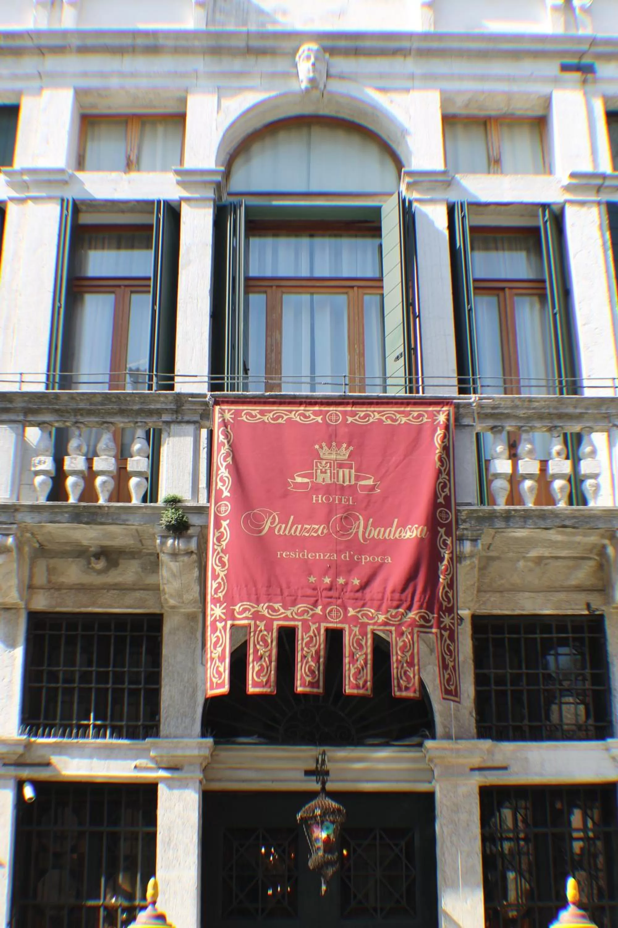 Property building in Hotel Palazzo Abadessa