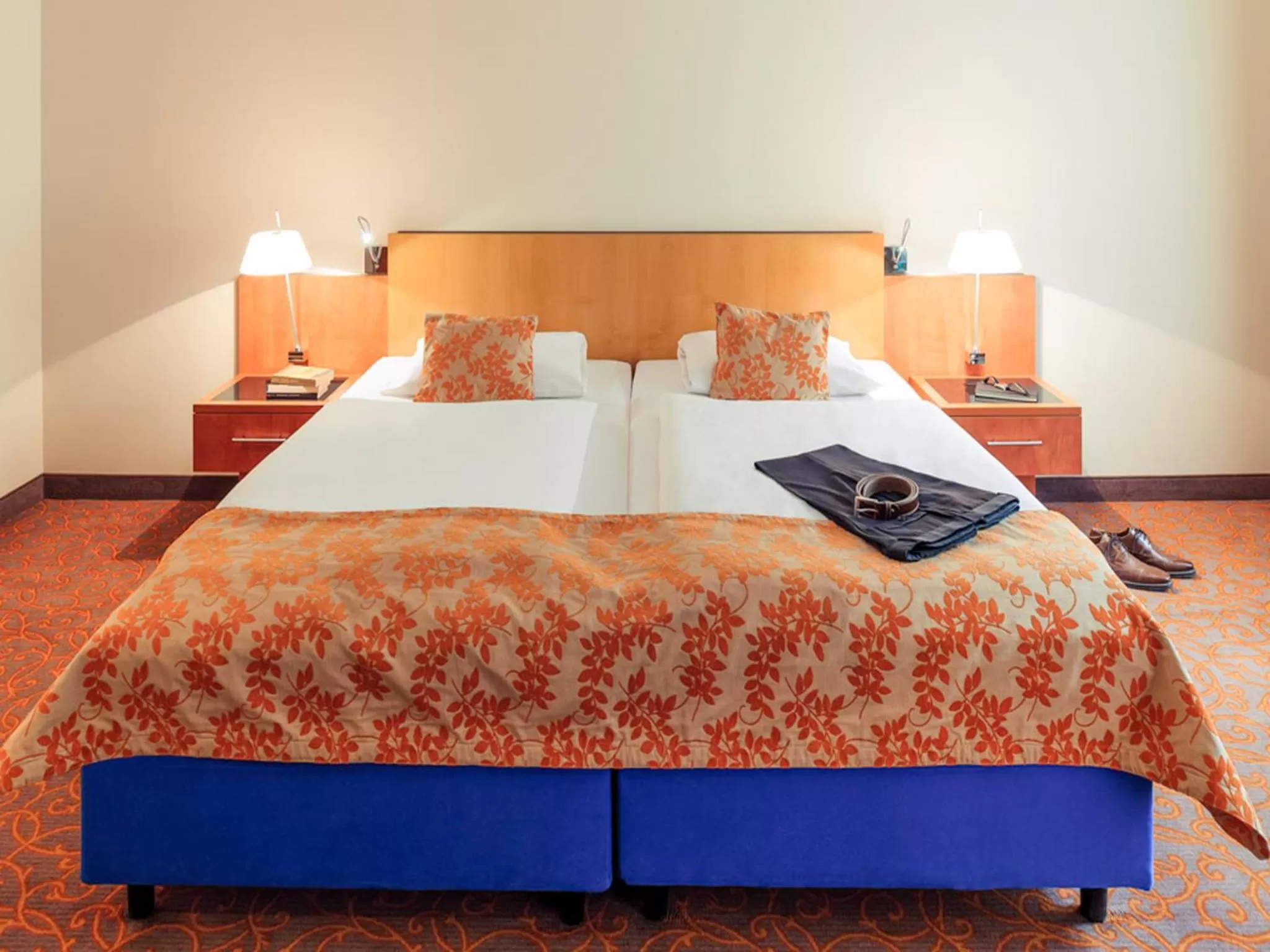 Bedroom, Bed in Mercure Hotel & Residenz Berlin Checkpoint Charlie