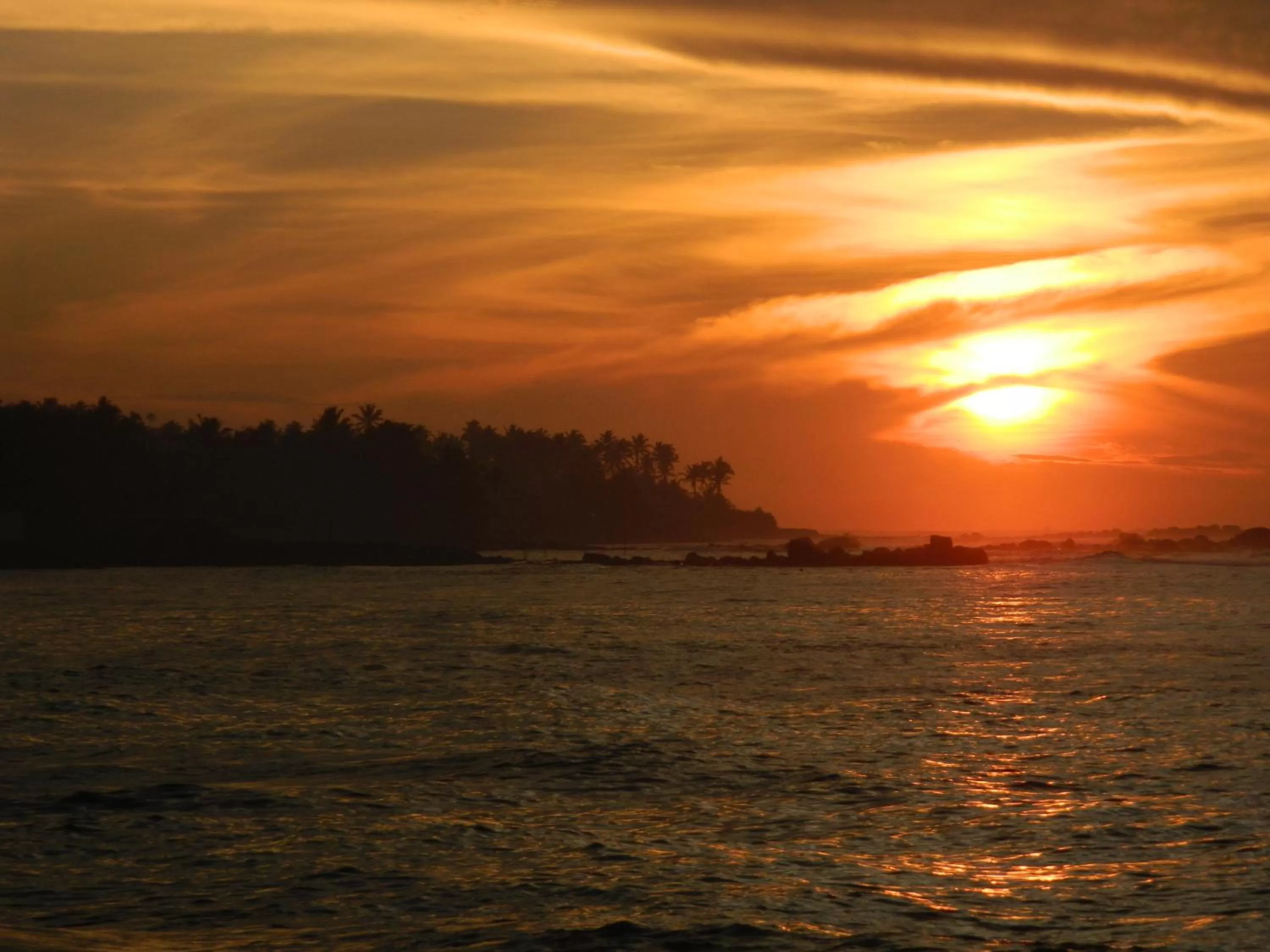 Sea view in New Ocean Vibes Ahangama