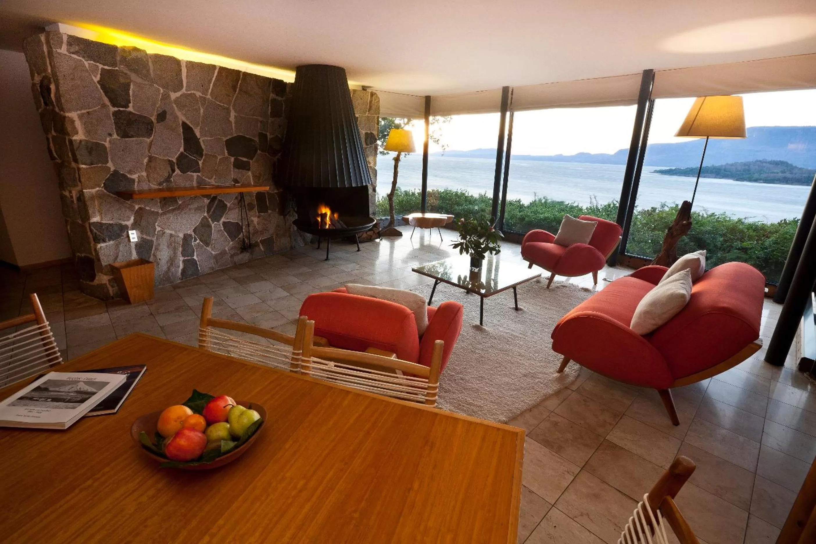 Living room in Hotel Antumalal