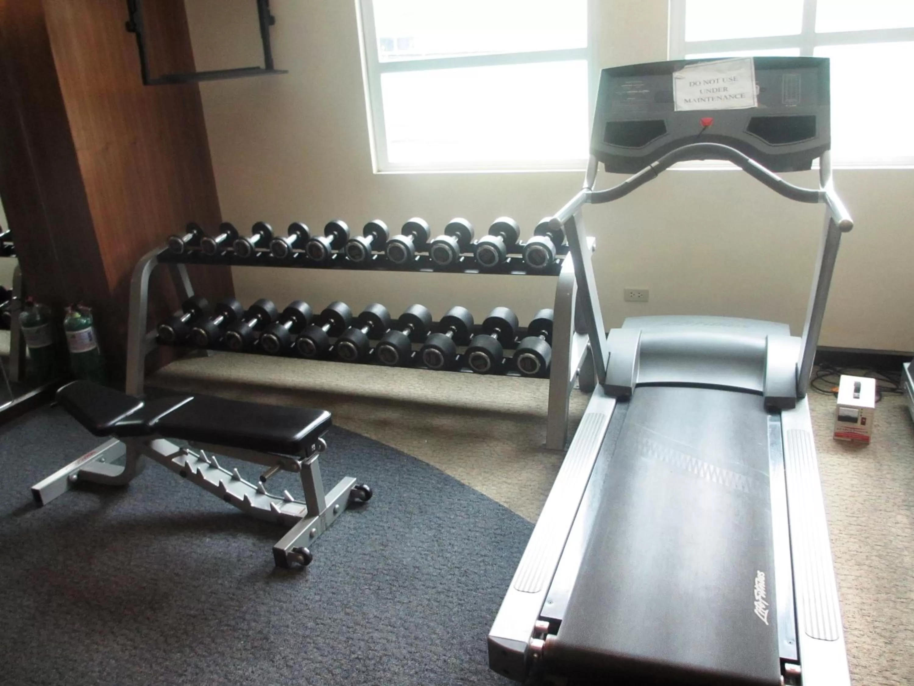 Fitness centre/facilities in Crown Regency Hotel Makati