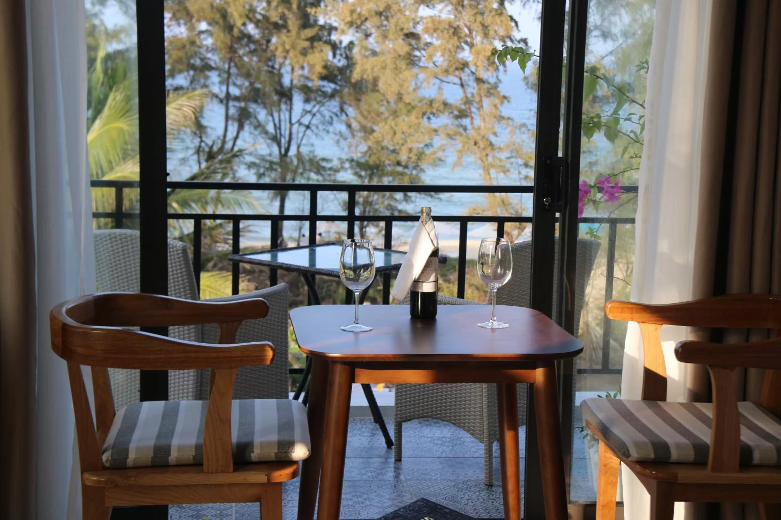 Balcony/Terrace in Santa Sea Villa