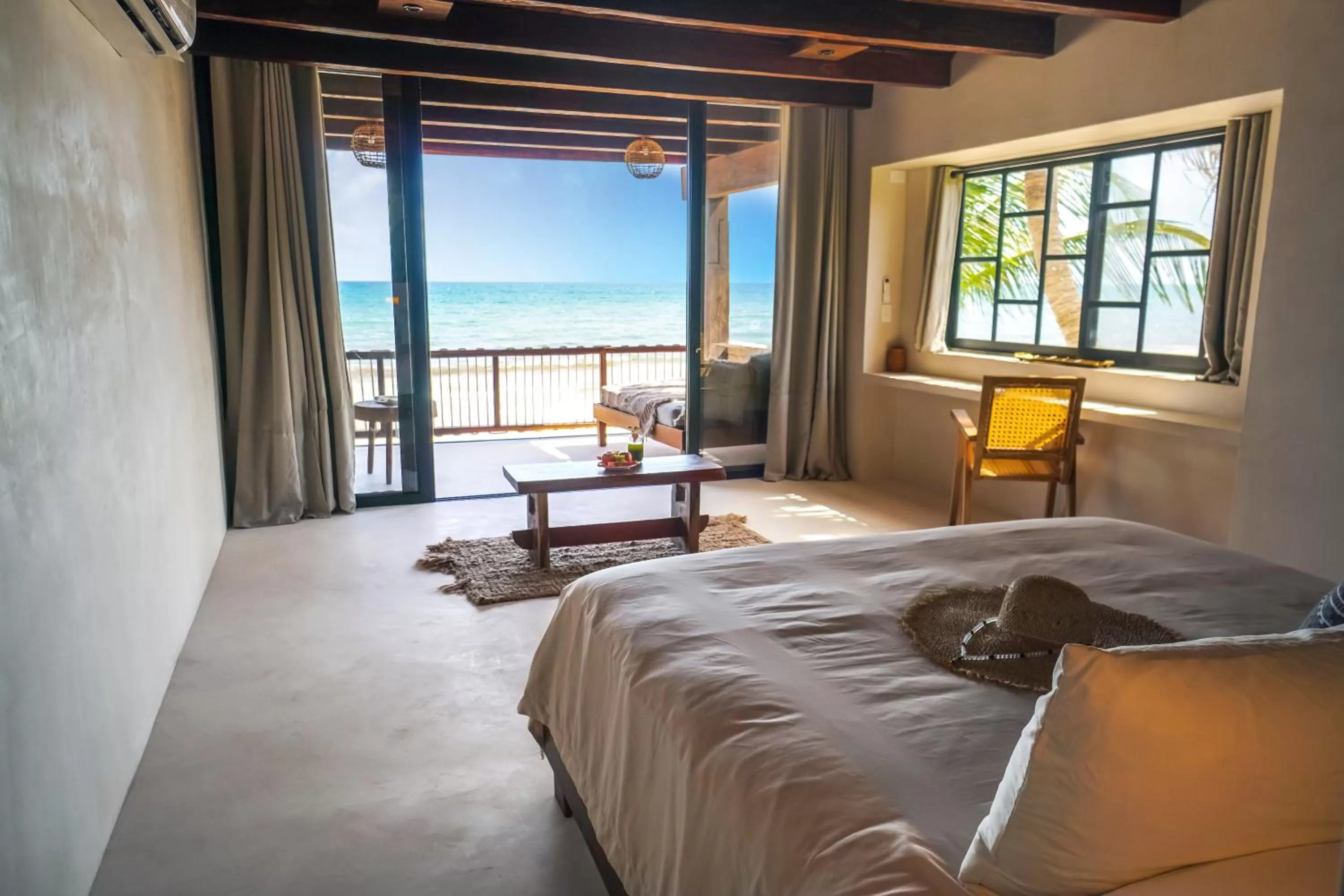 Bed in Amansala Resort