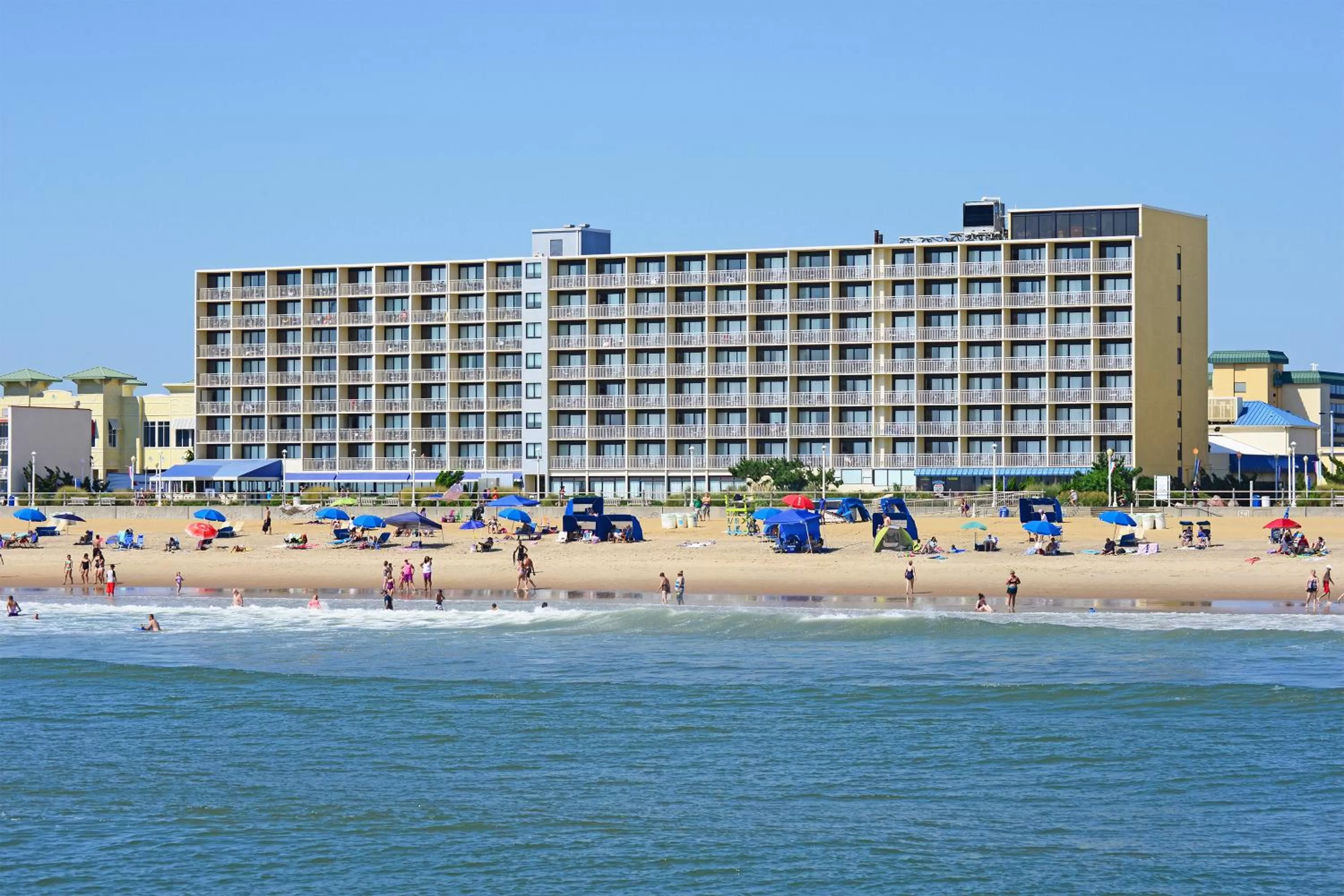 Beach in Ramada Plaza by Wyndham Virginia Beach Oceanfront