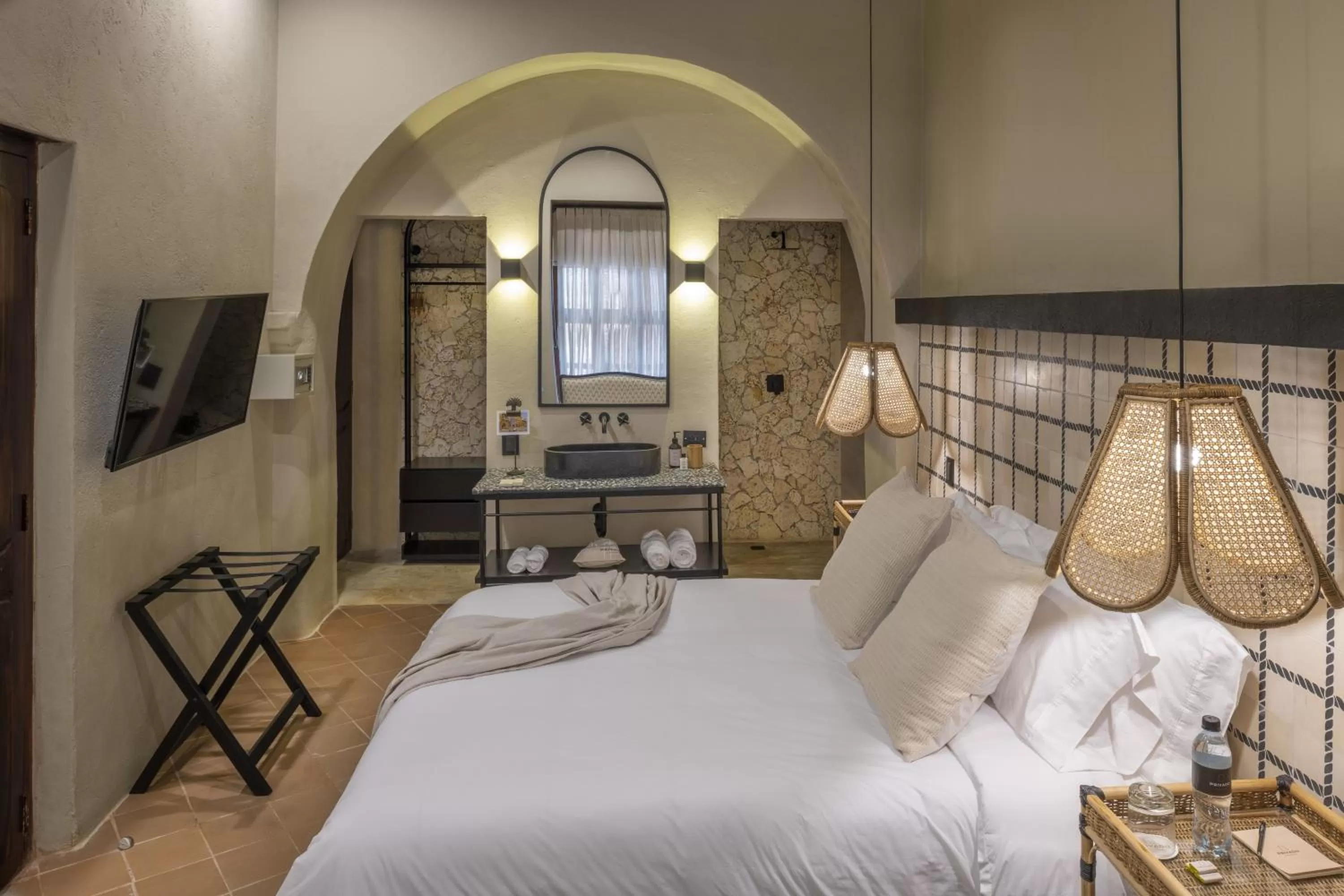 Bedroom, Bed in Privado Designer Boutique Hotel