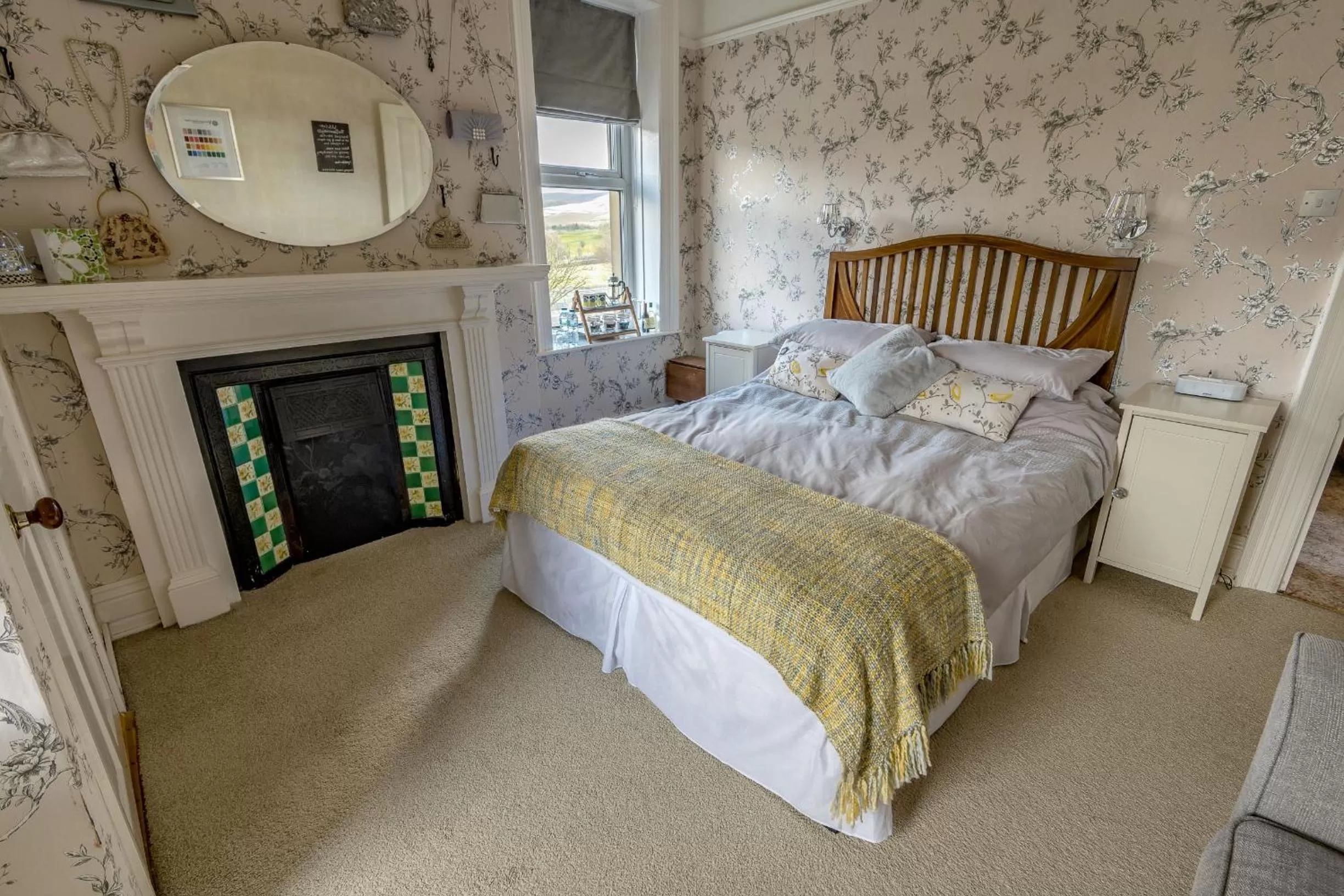 Bed in Craiglands Bed and Breakfast, Grassington