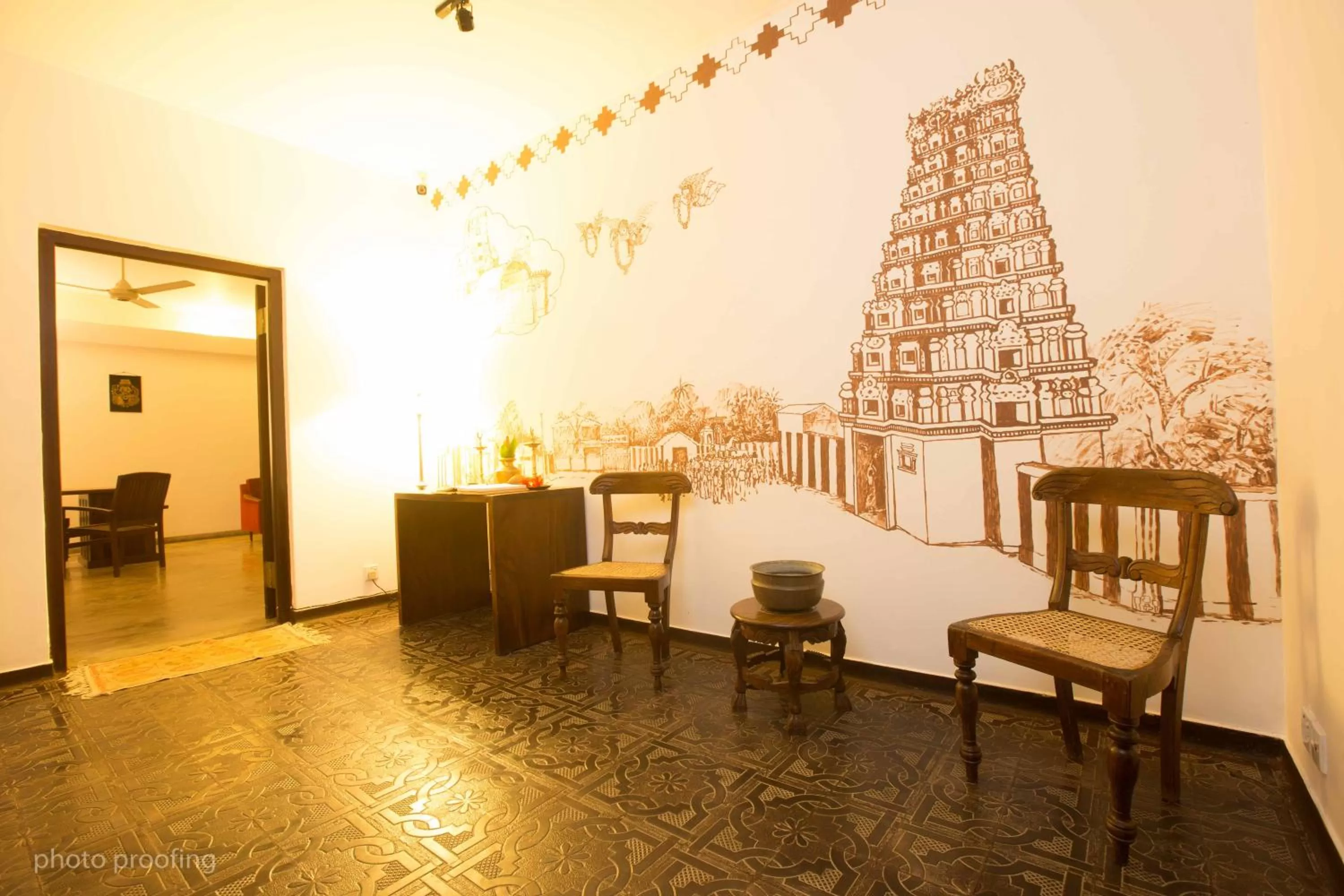 Lobby or reception, Seating Area in Jaffna Heritage Hotel