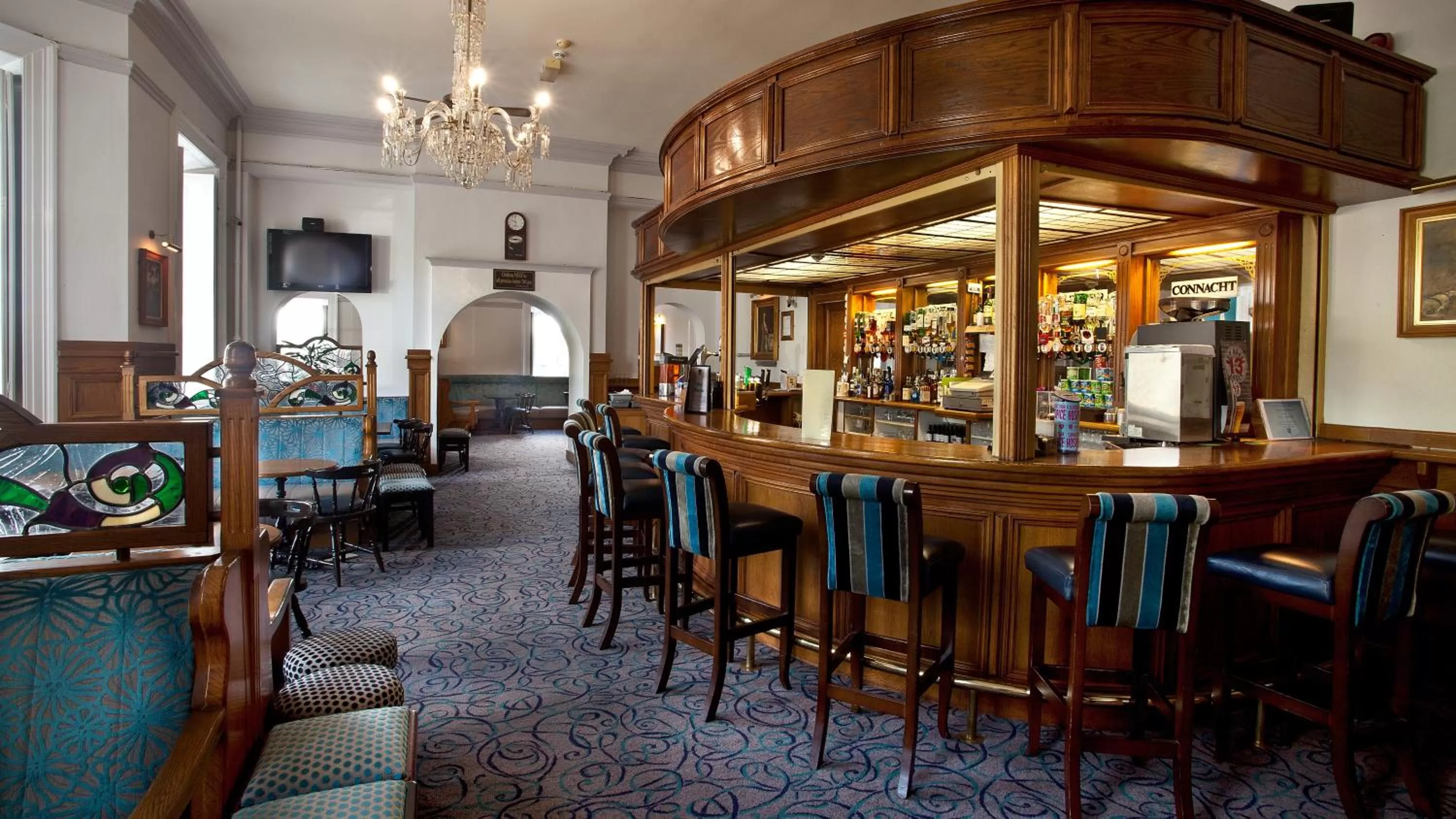 Lounge or bar in The Lucan Spa Hotel