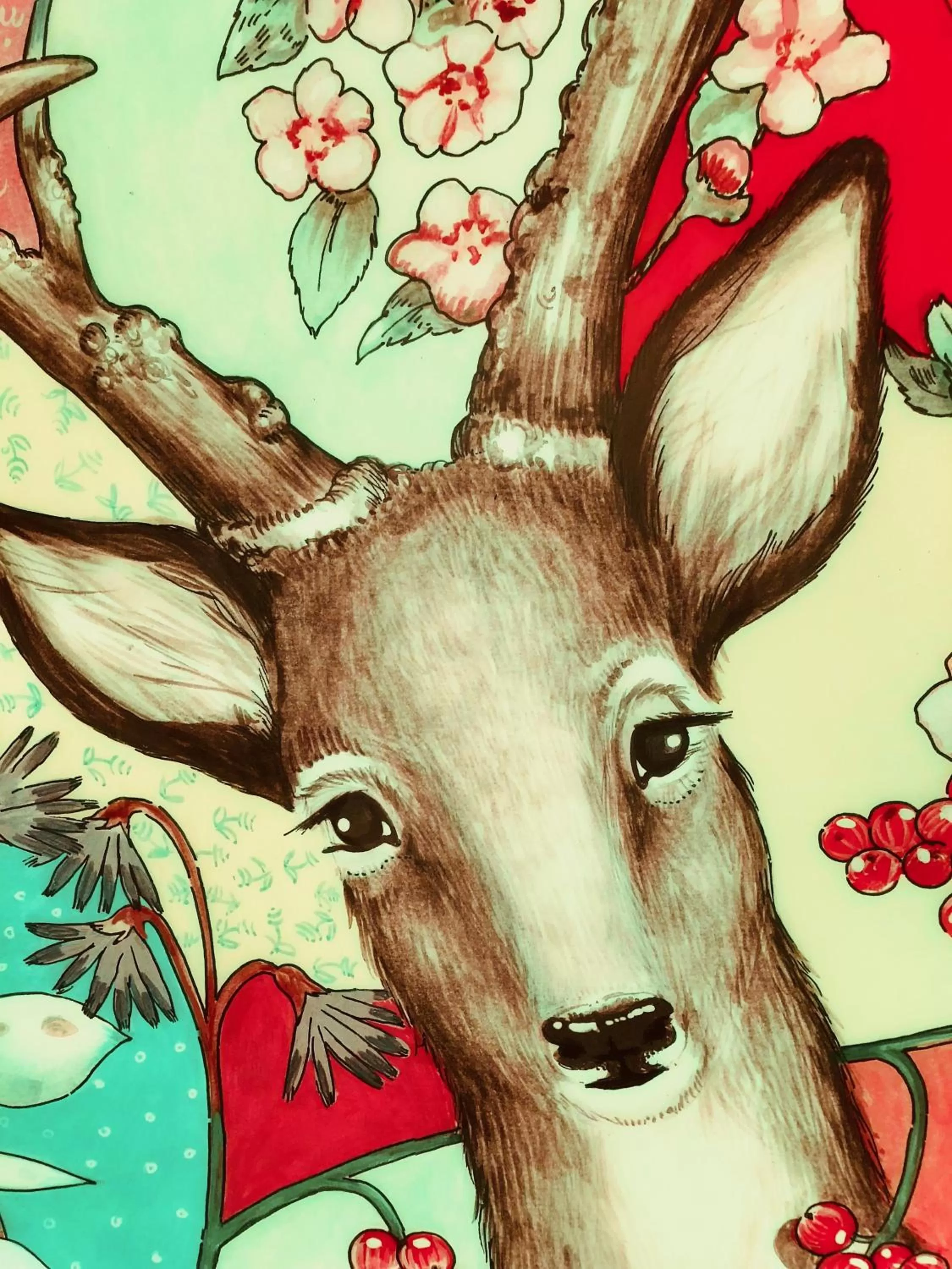 Decorative detail in OMAMA Hotel