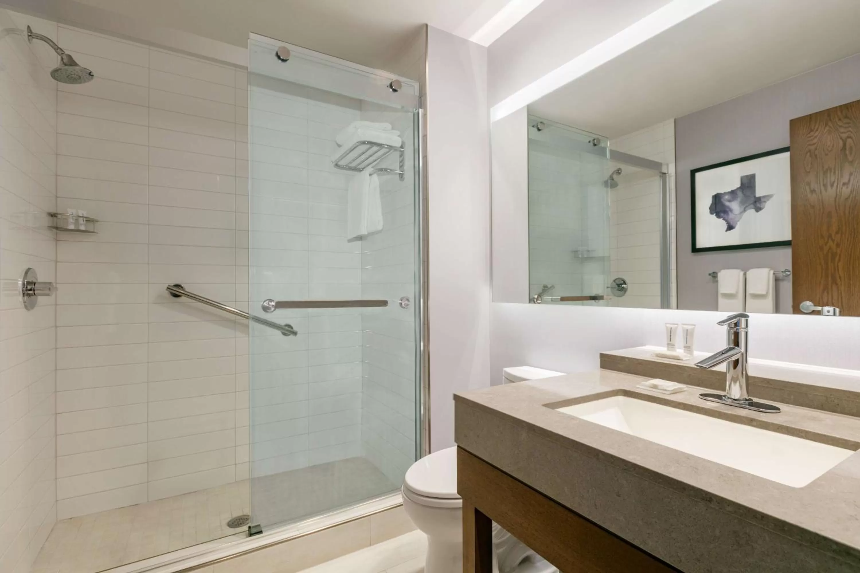 Shower in Hyatt Place Fort Worth/TCU