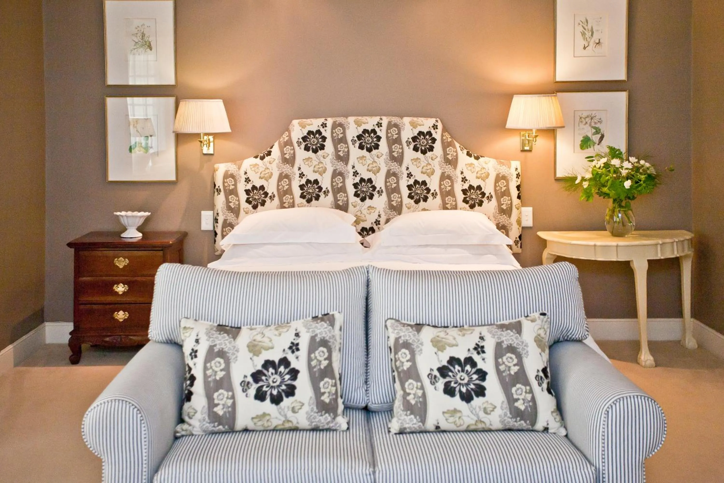 Bed in Rosenhof Boutique Hotel