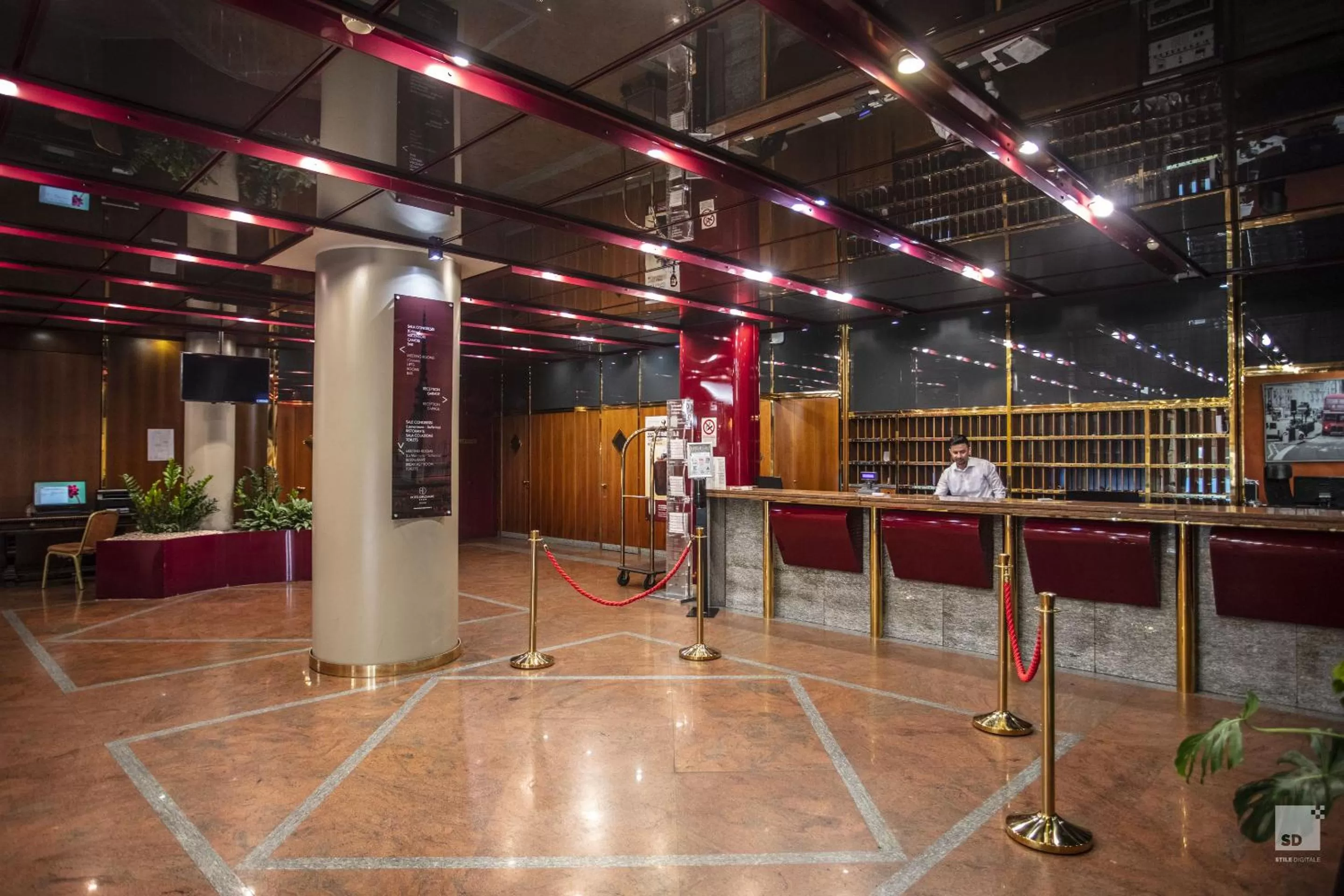 Lobby or reception in Hotel Diplomatic