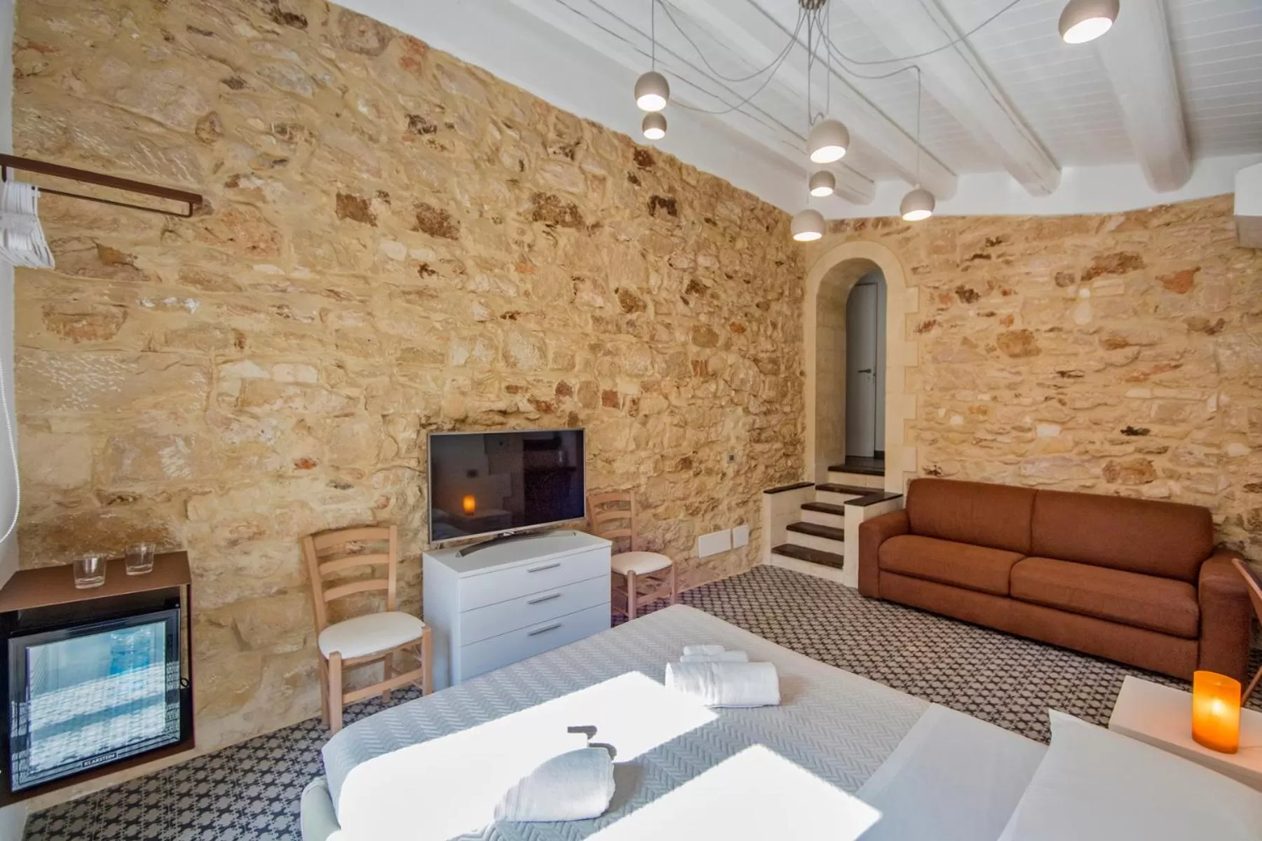 Bedroom in B&B Bianco E Blu