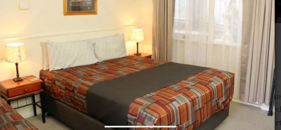 Bed in Orbost Country Man Motor Inn