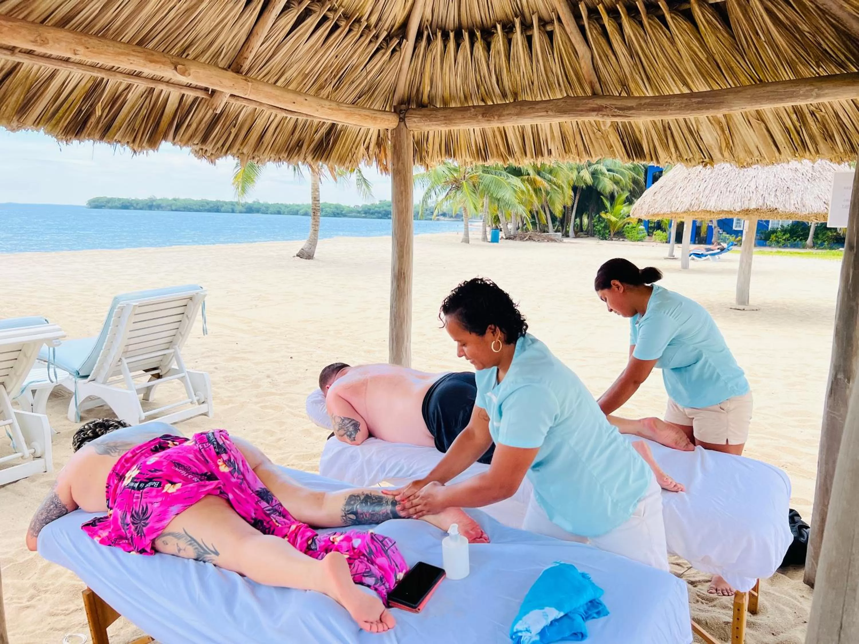 Massage in Ocean Breeze