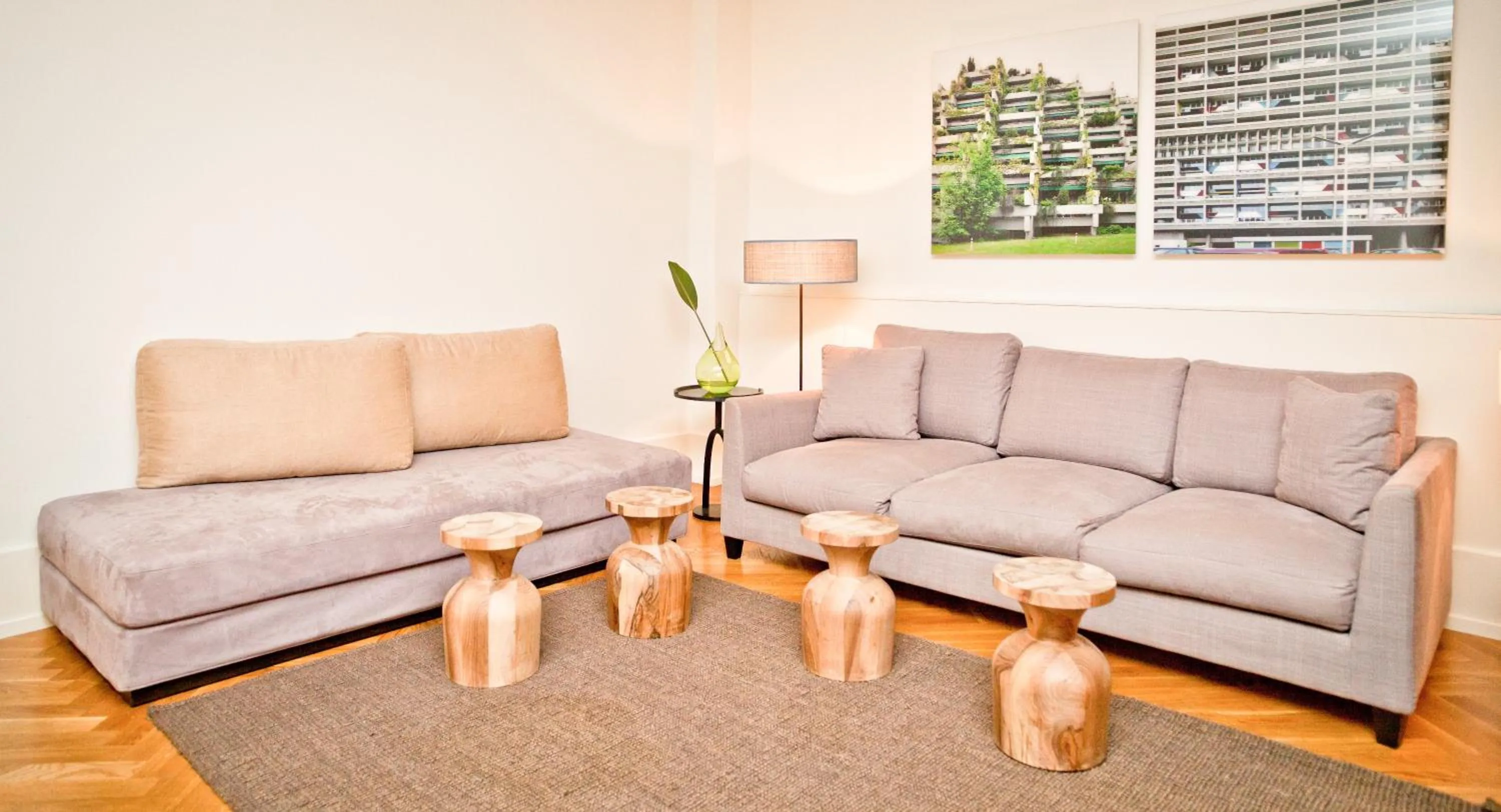 Living room in CORTIINA Hotel