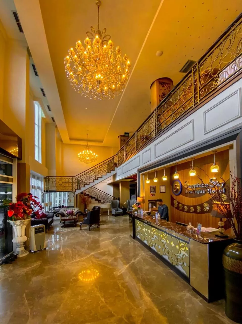 Property building in Sapphire Sky Hotel & Conference