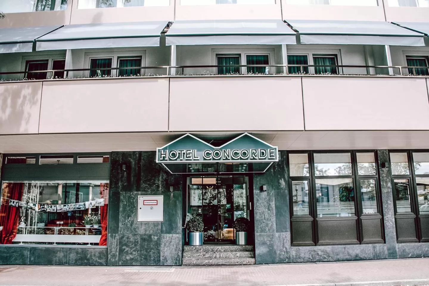 Property building in Concorde Business Boutique Hotel