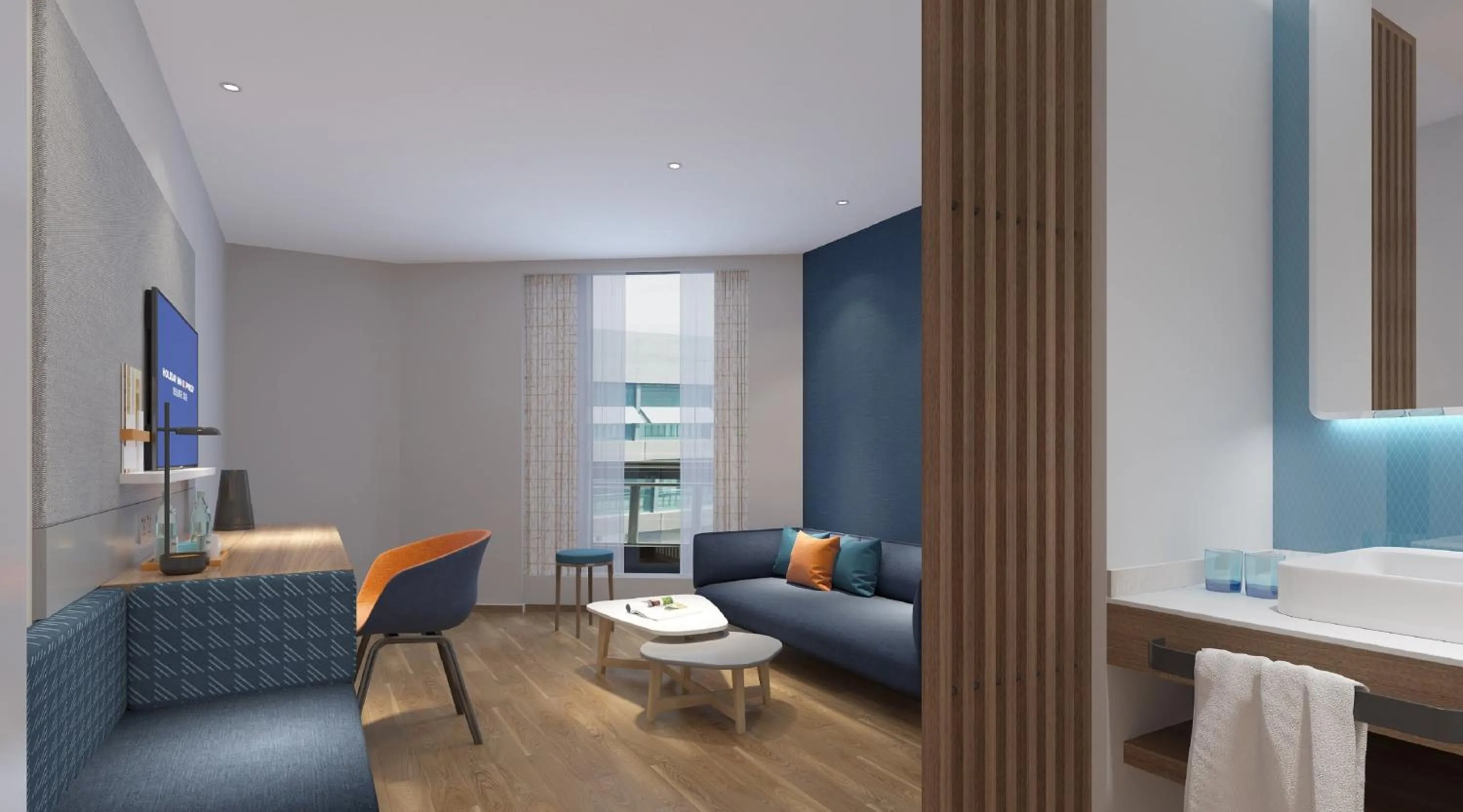 Photo of the whole room in Holiday Inn Express Hangzhou Jiuzhou by IHG