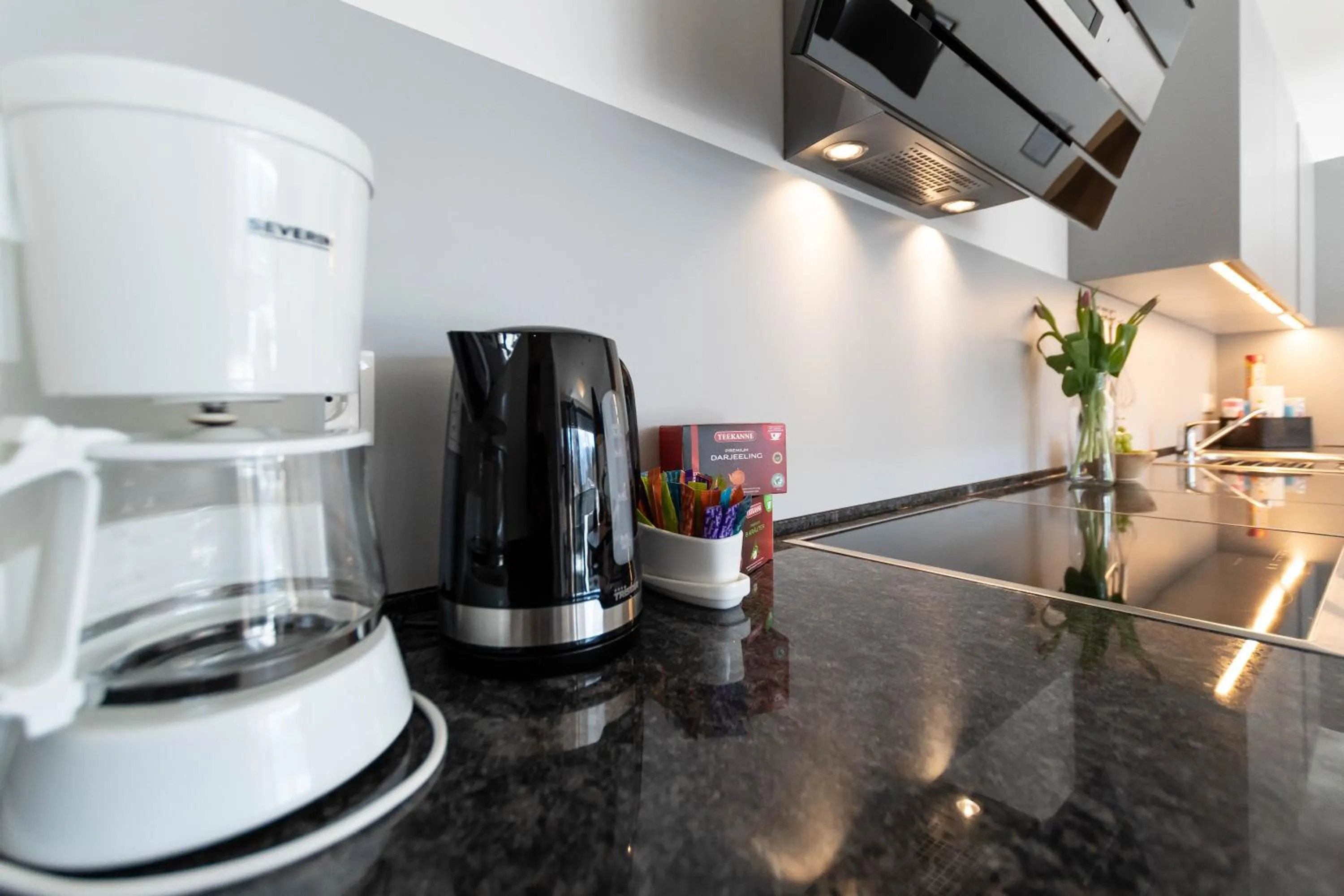 Kitchen or kitchenette in Schönblick Residence - Absolut Alpine Apartments