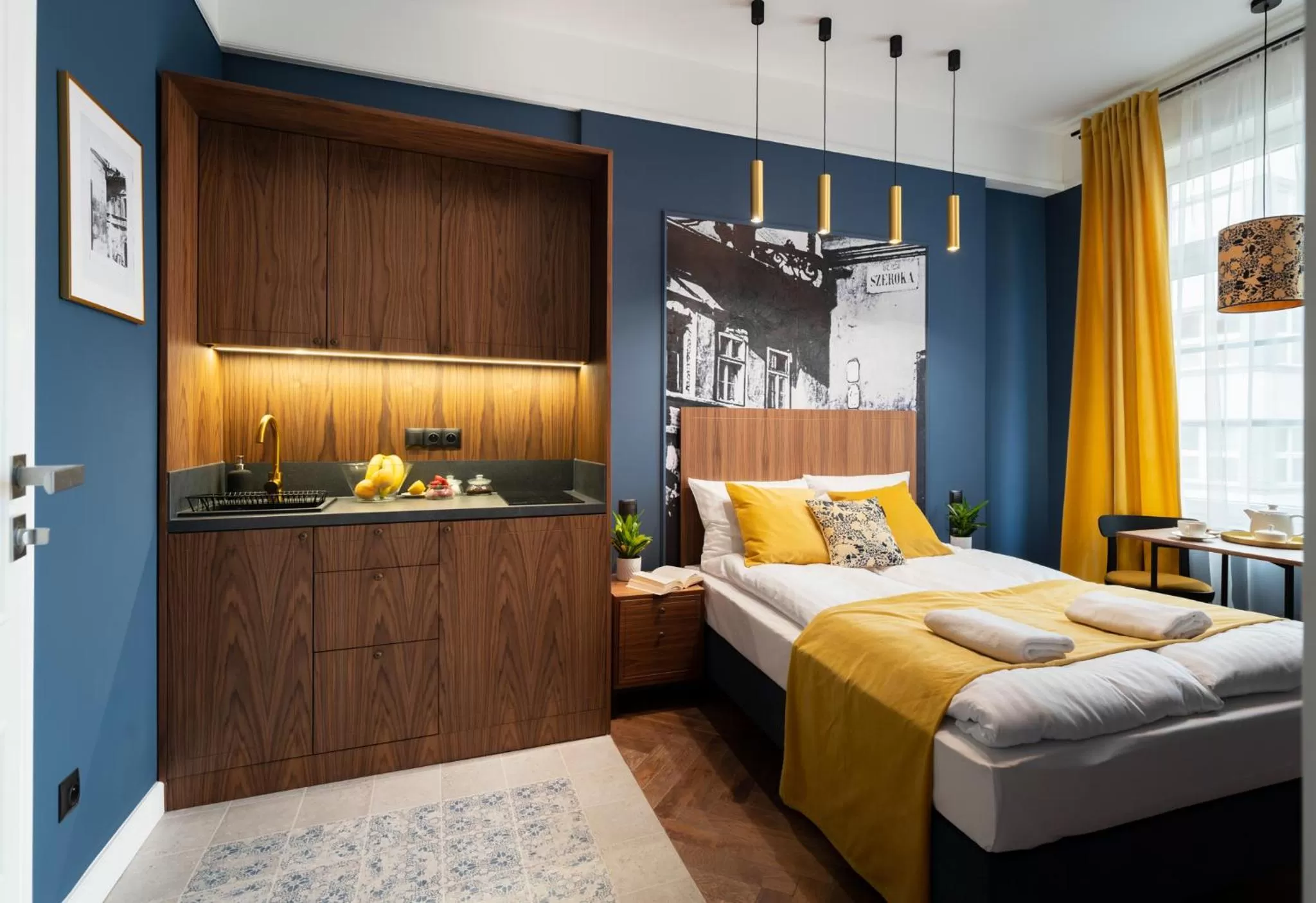 Photo of the whole room, Bed in Starowislna 77