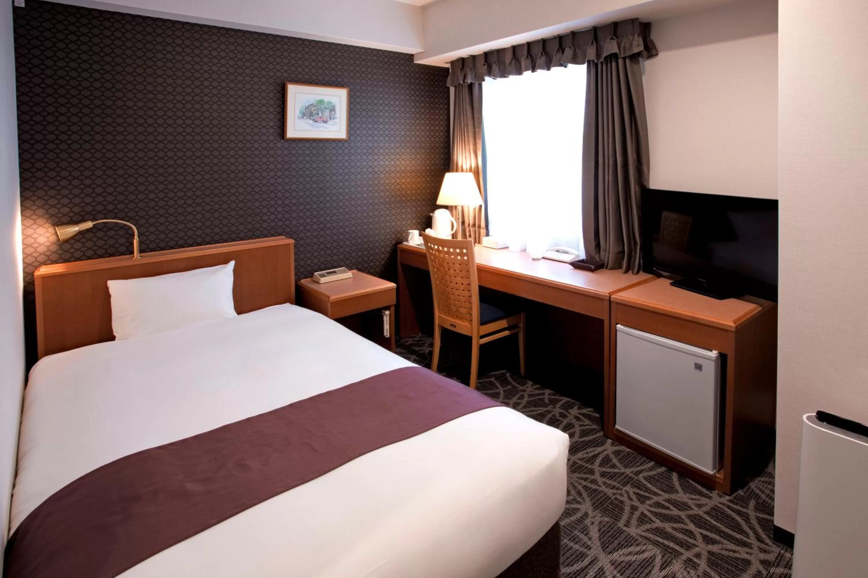 Photo of the whole room, Bed in Natural Hot Spring Yaoji Hakata Hotel