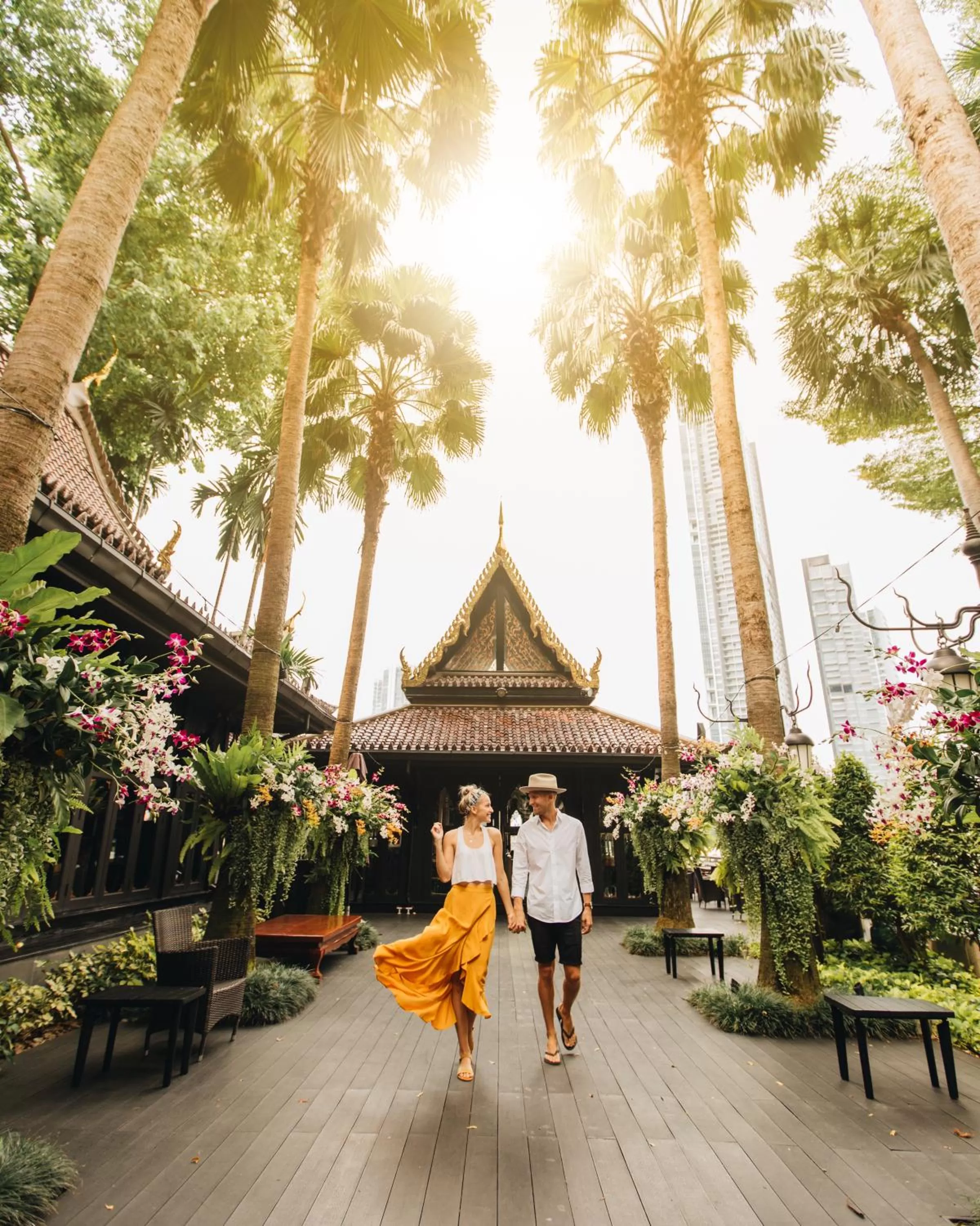 Garden in Shangri-La Bangkok