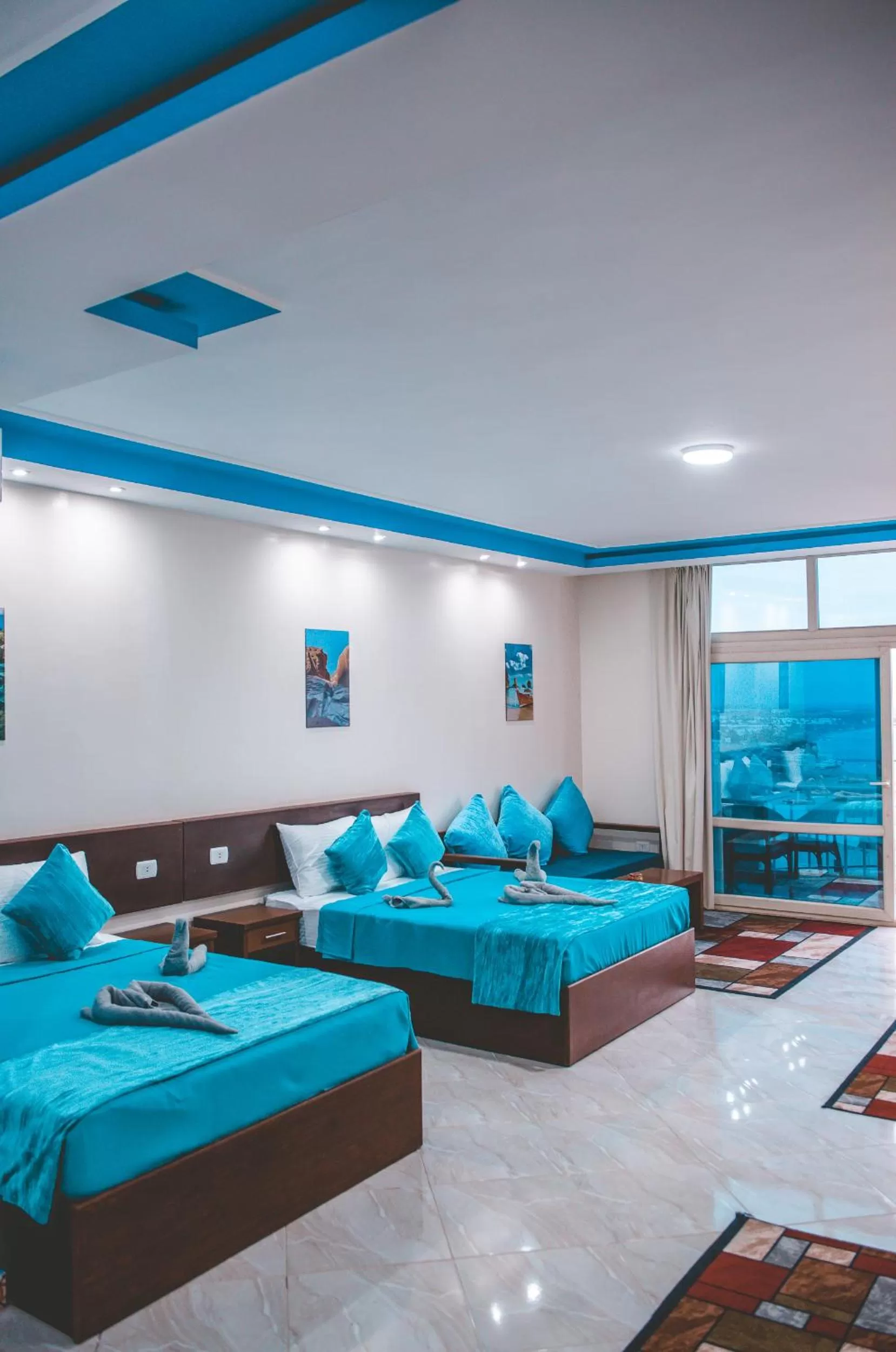 Bed in Seaview Panorama Boatel