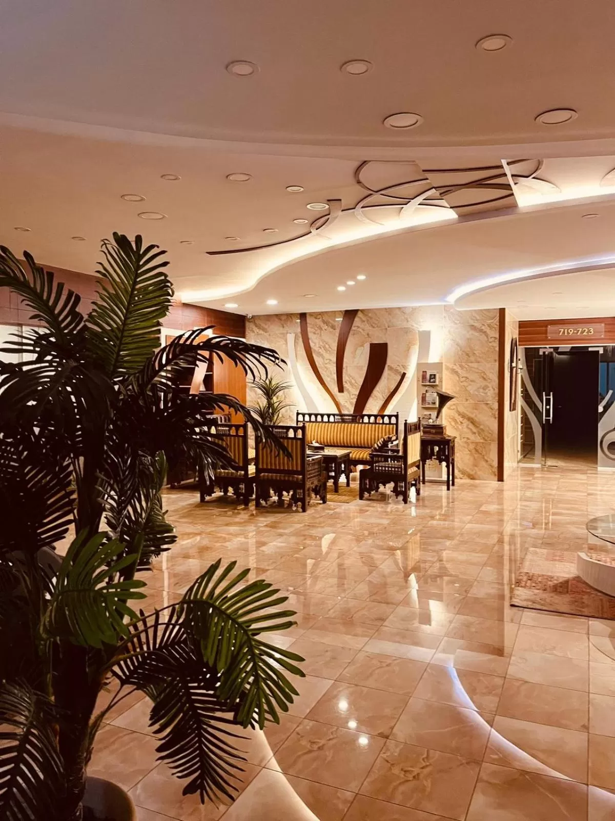 Lobby or reception in Saleem Afandi Hotel