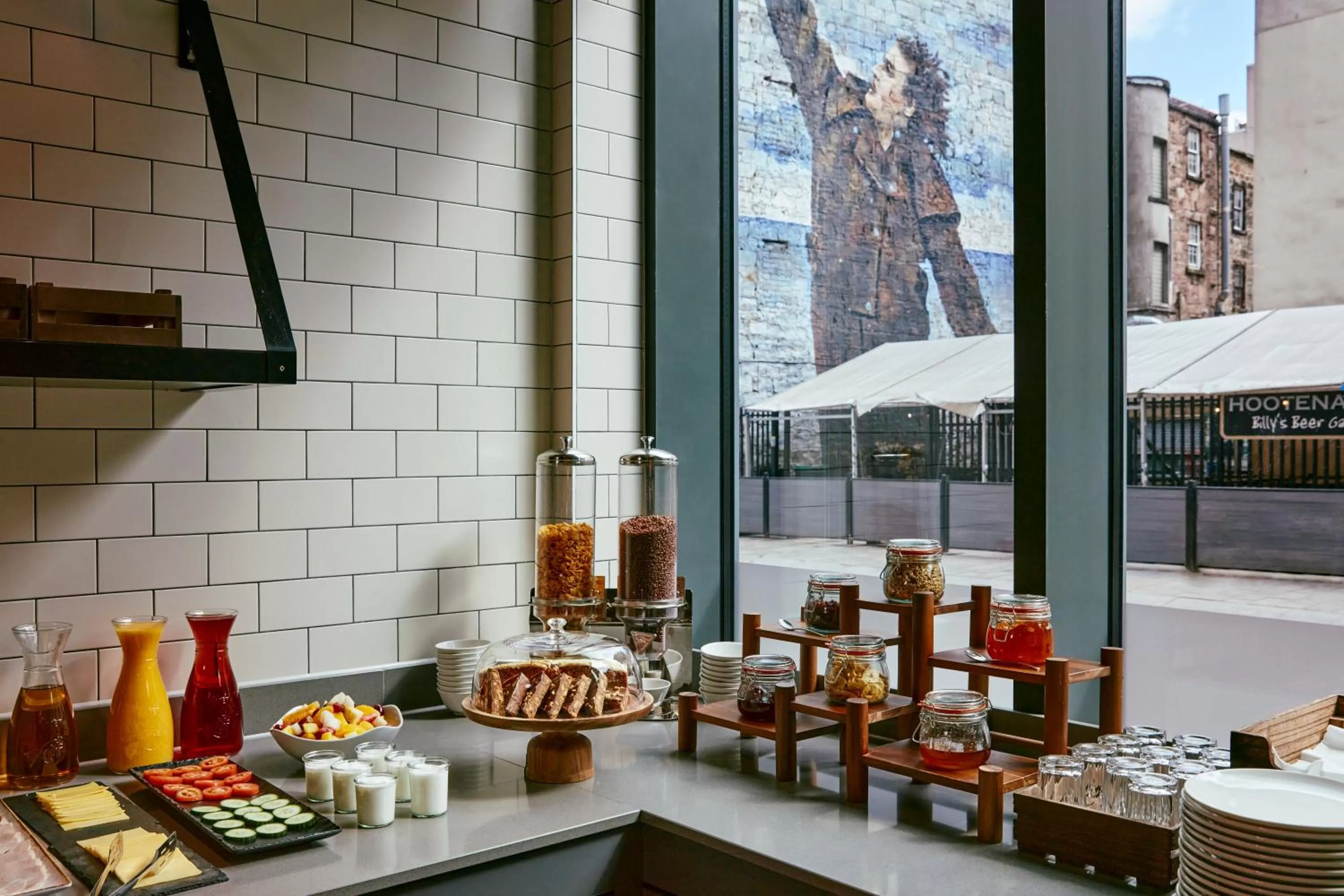 Breakfast in Aparthotel Adagio Glasgow Central