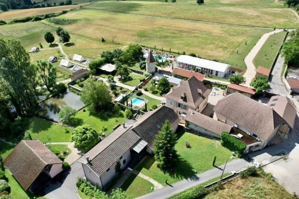 Bird's eye view in Domaine de Suzel